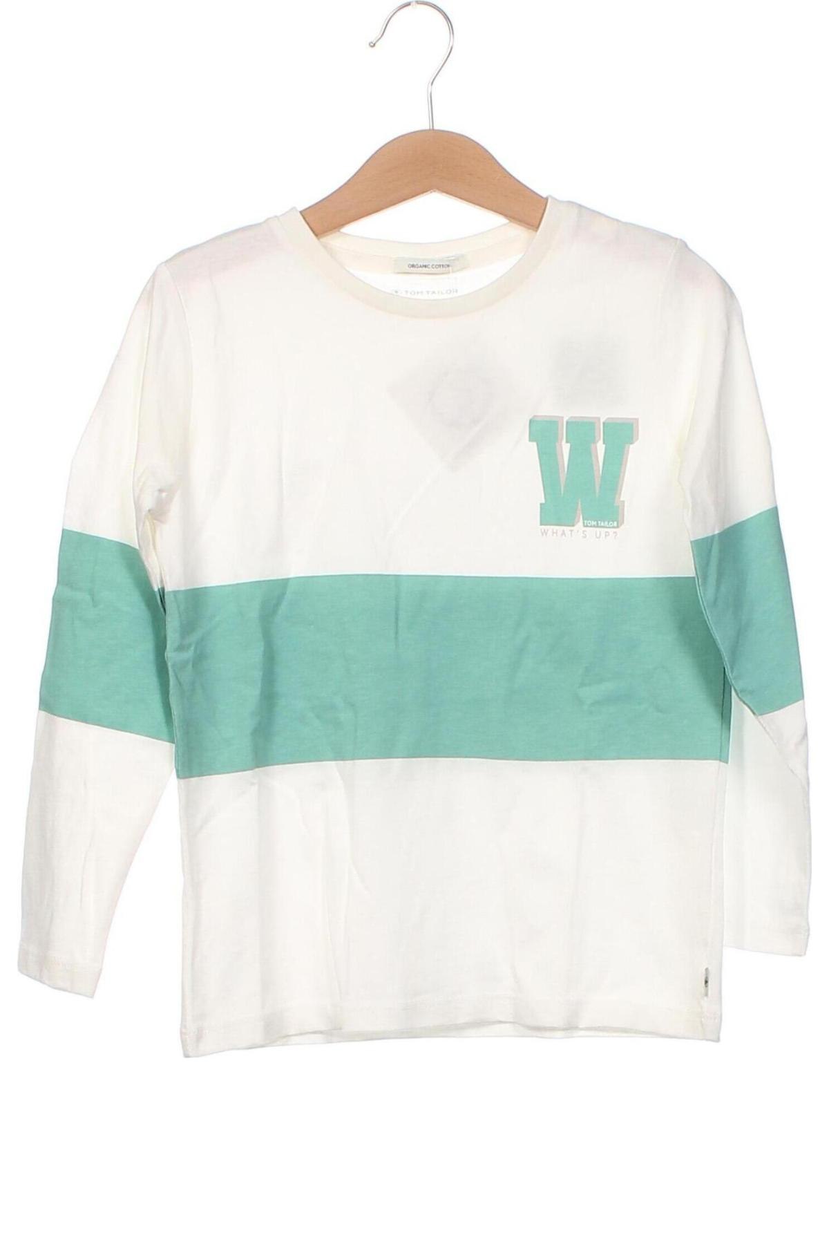 Παιδική μπλούζα Tom Tailor, Μέγεθος 3-4y/ 104-110 εκ., Χρώμα Λευκό, Τιμή 11,83 €