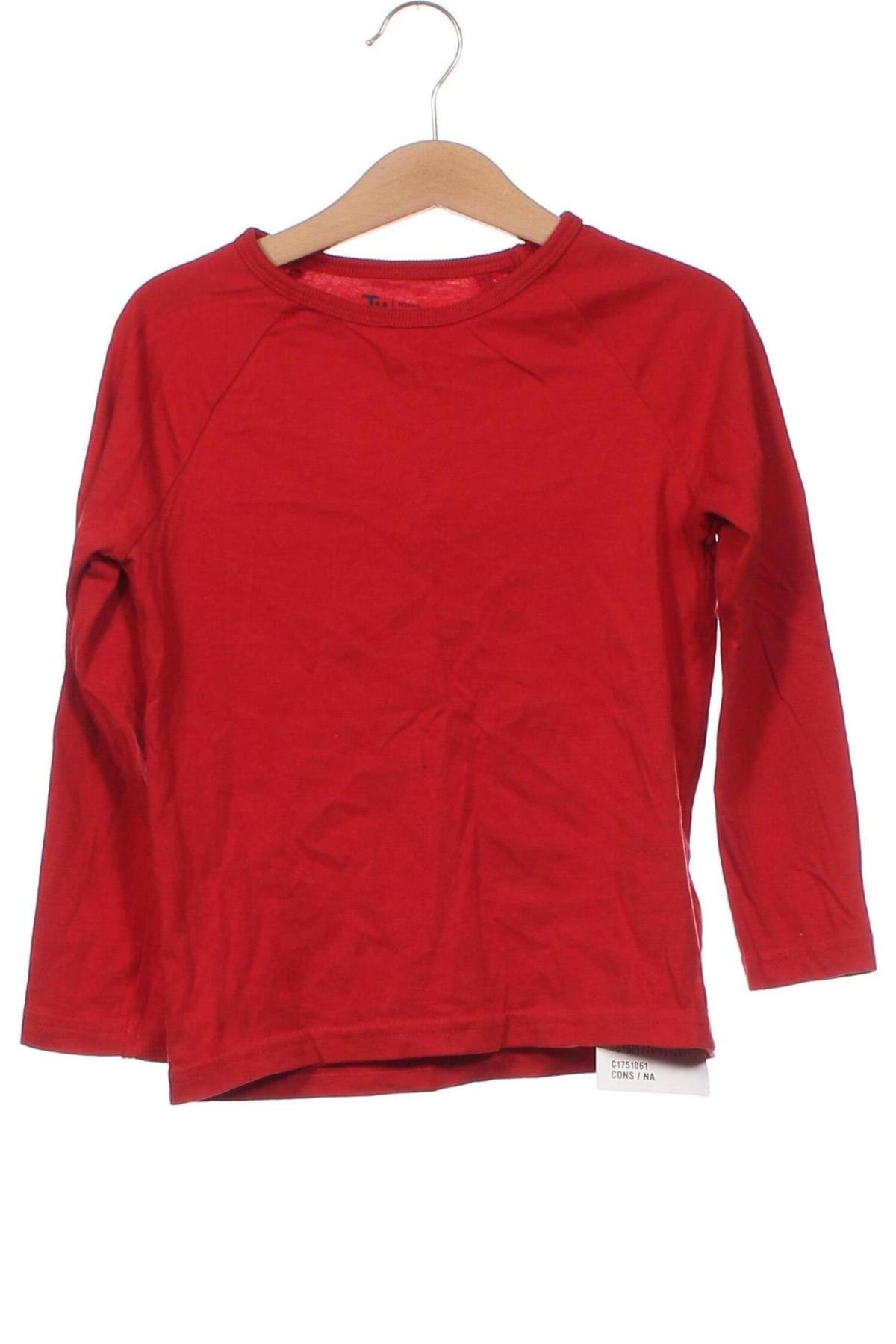 Детска блуза Tu, Размер 3-4y/ 104-110 см, Цвят Червен, Цена 12,00 лв.
