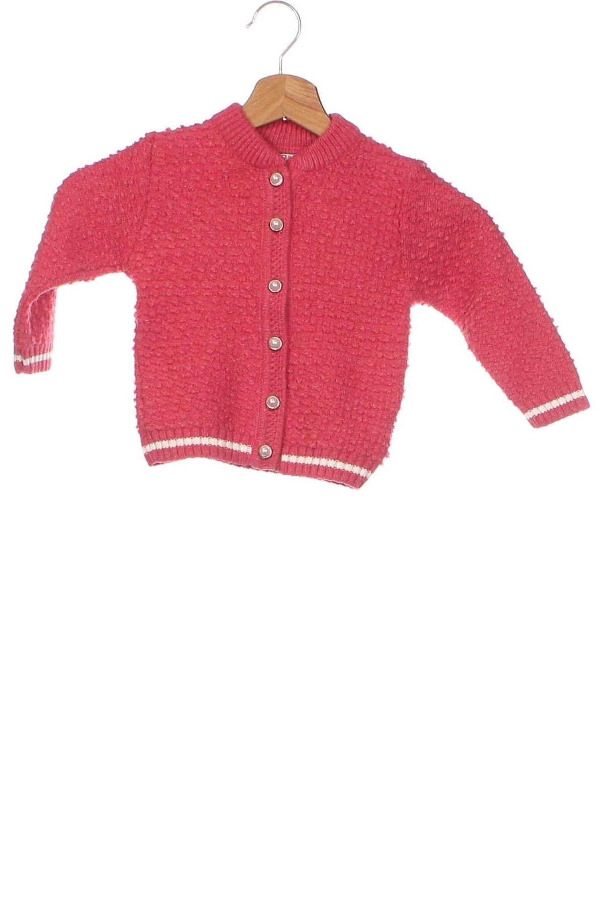 Детска жилетка, Размер 2-3y/ 98-104 см, Цвят Розов, Цена 14,58 лв.