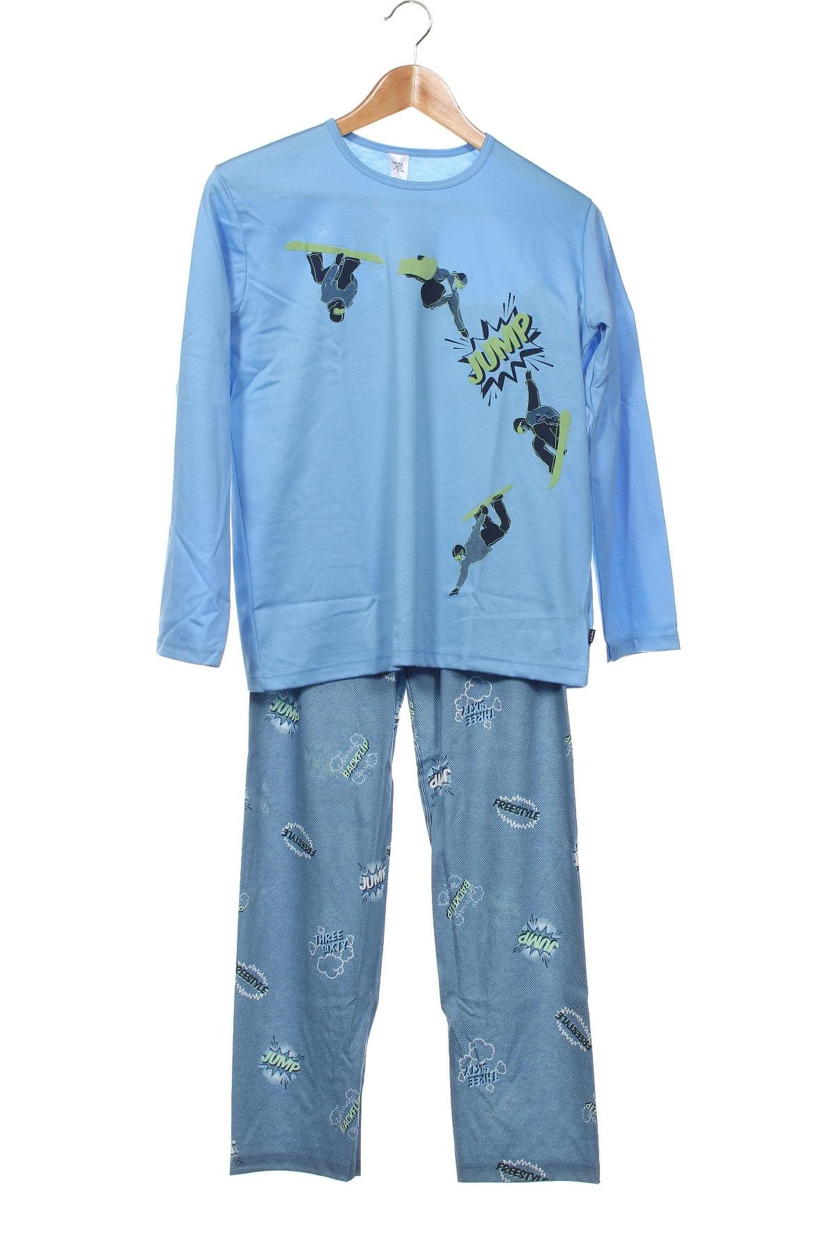 Kinder Pyjama  Calida, Größe 11-12y/ 152-158 cm, Farbe Blau, Preis € 13,44