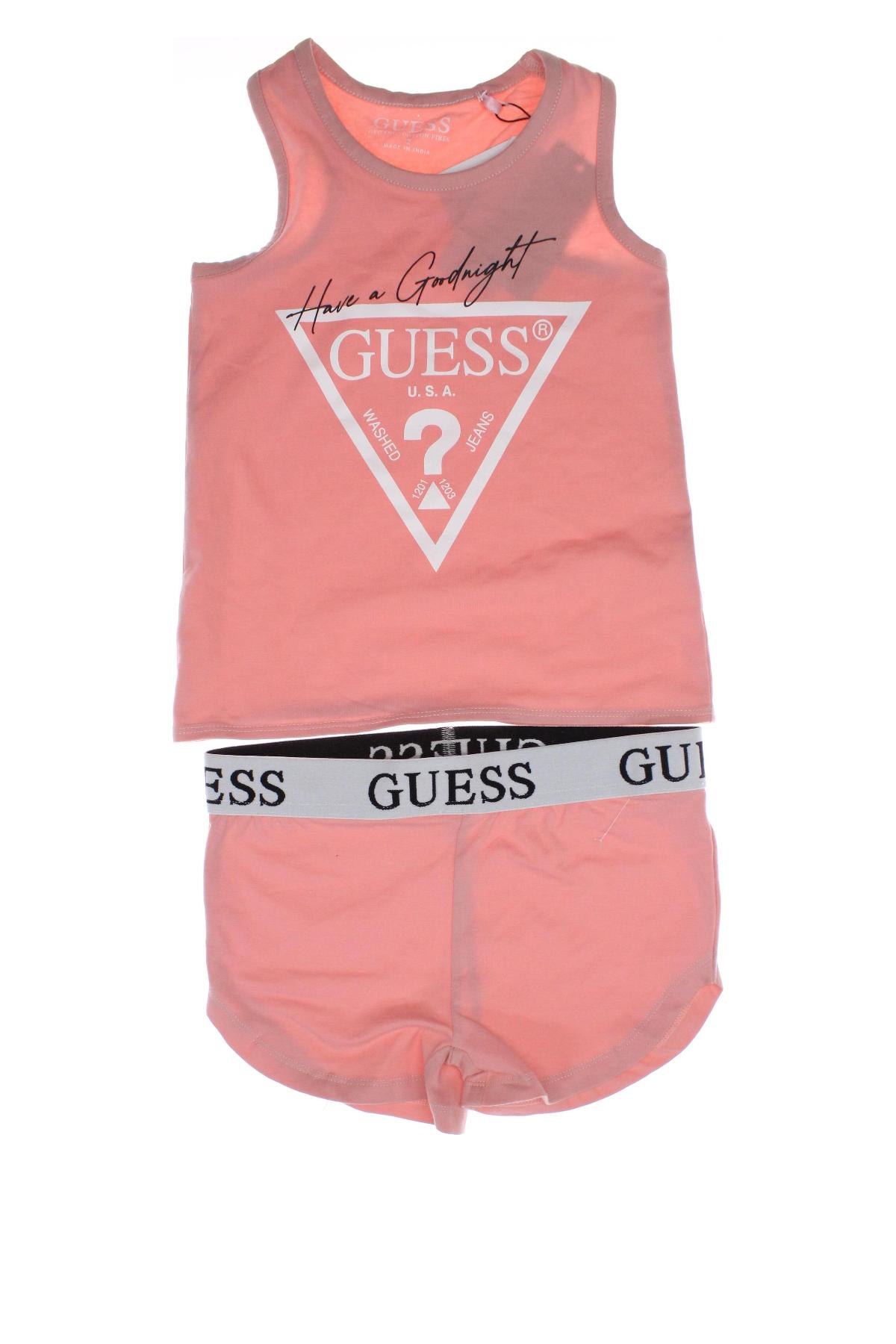 Παιδική πιτζάμα Guess, Μέγεθος 2-3y/ 98-104 εκ., Χρώμα Ρόζ , Τιμή 26,80 €