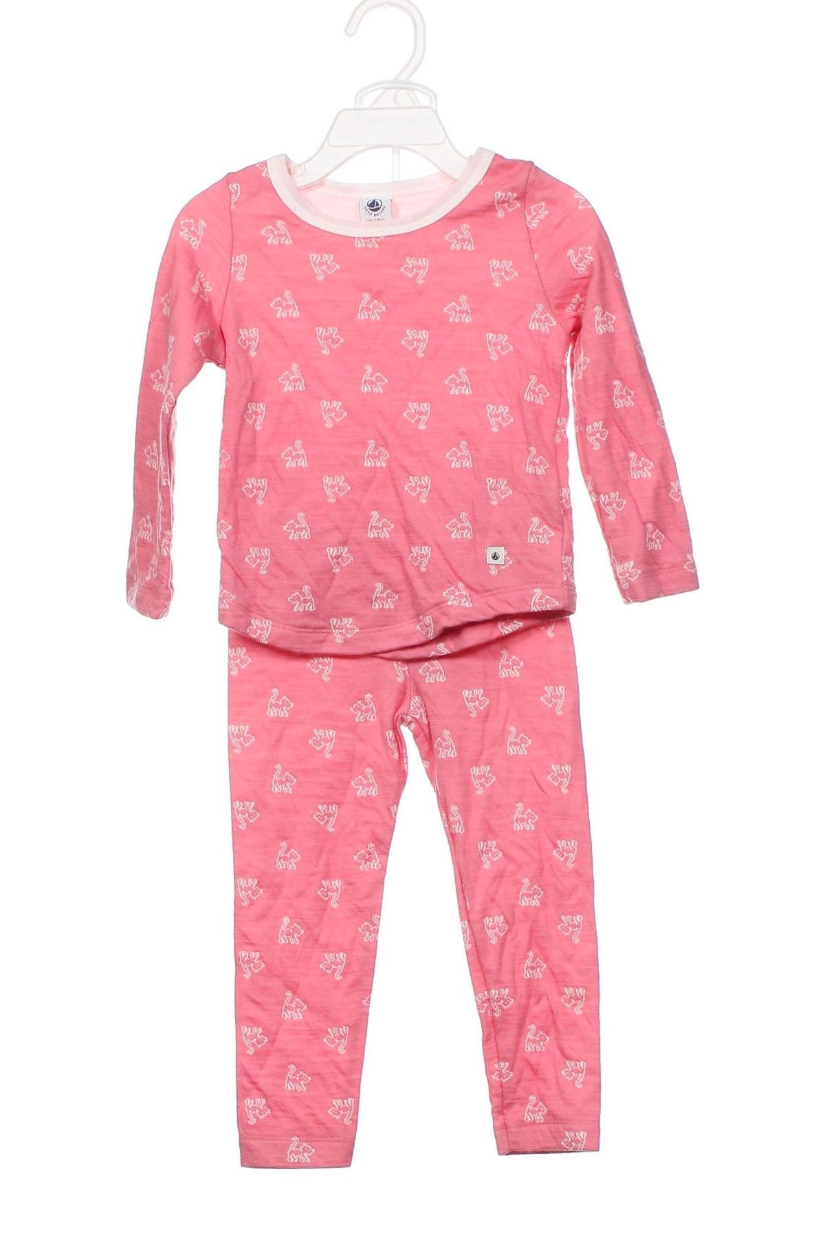 Kinder Pyjama  Petit Bateau, Größe 18-24m/ 86-98 cm, Farbe Mehrfarbig, Preis 16,42 €