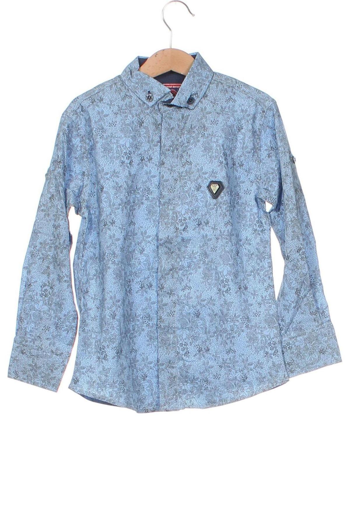 Dětská košile , Velikost 4-5y/ 110-116 cm, Barva Modrá, Cena  82,00 Kč