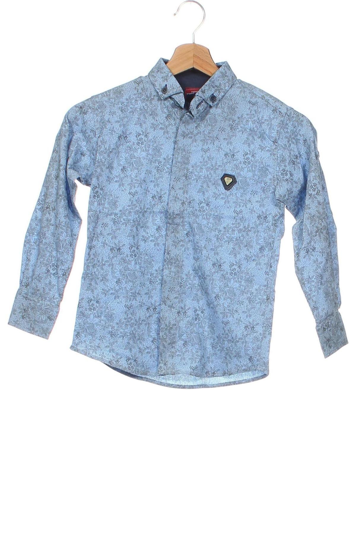 Παιδικό πουκάμισο, Μέγεθος 5-6y/ 116-122 εκ., Χρώμα Μπλέ, Τιμή 6,14 €