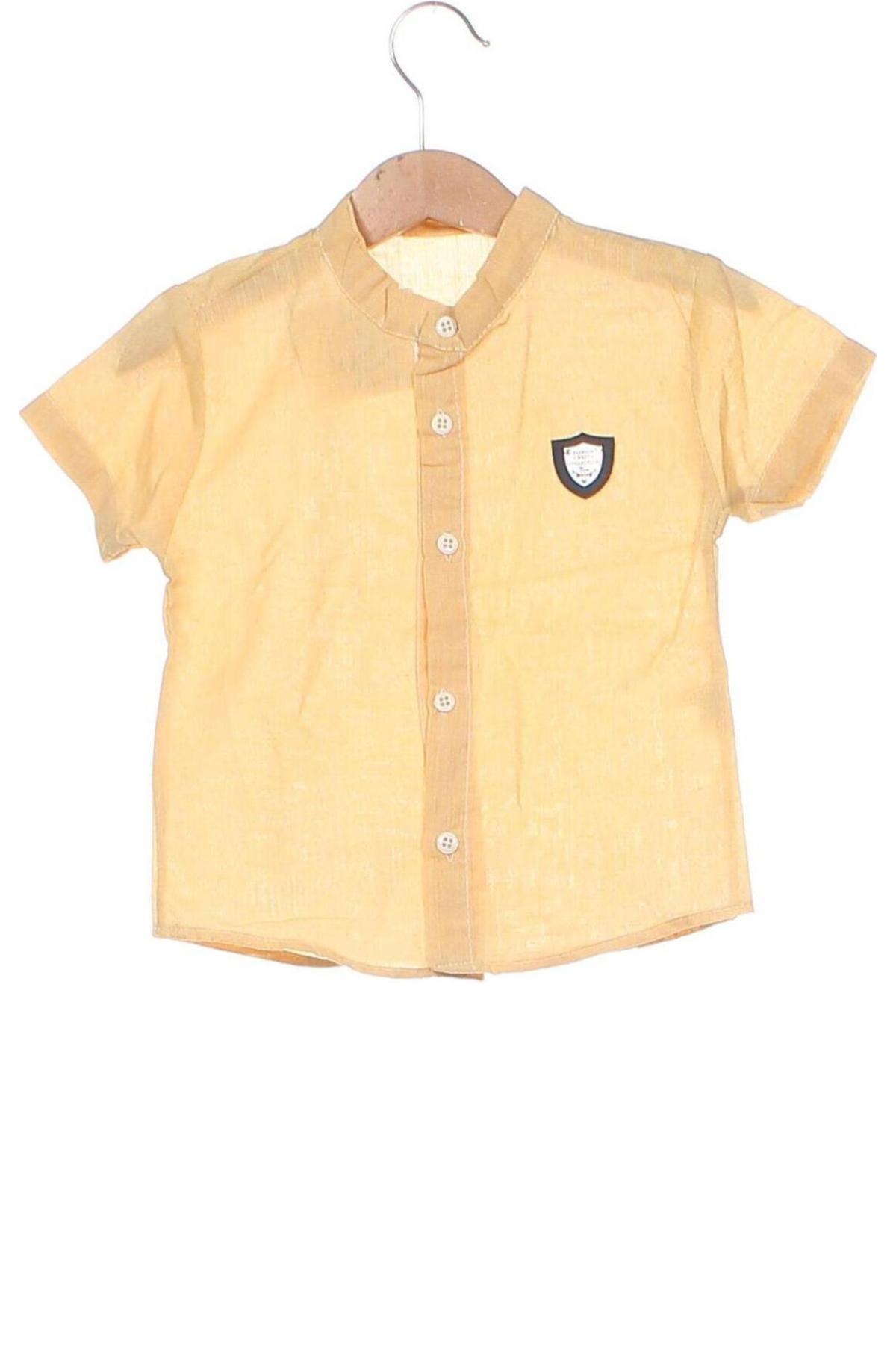 Παιδικό πουκάμισο, Μέγεθος 2-3y/ 98-104 εκ., Χρώμα Κίτρινο, Τιμή 6,14 €