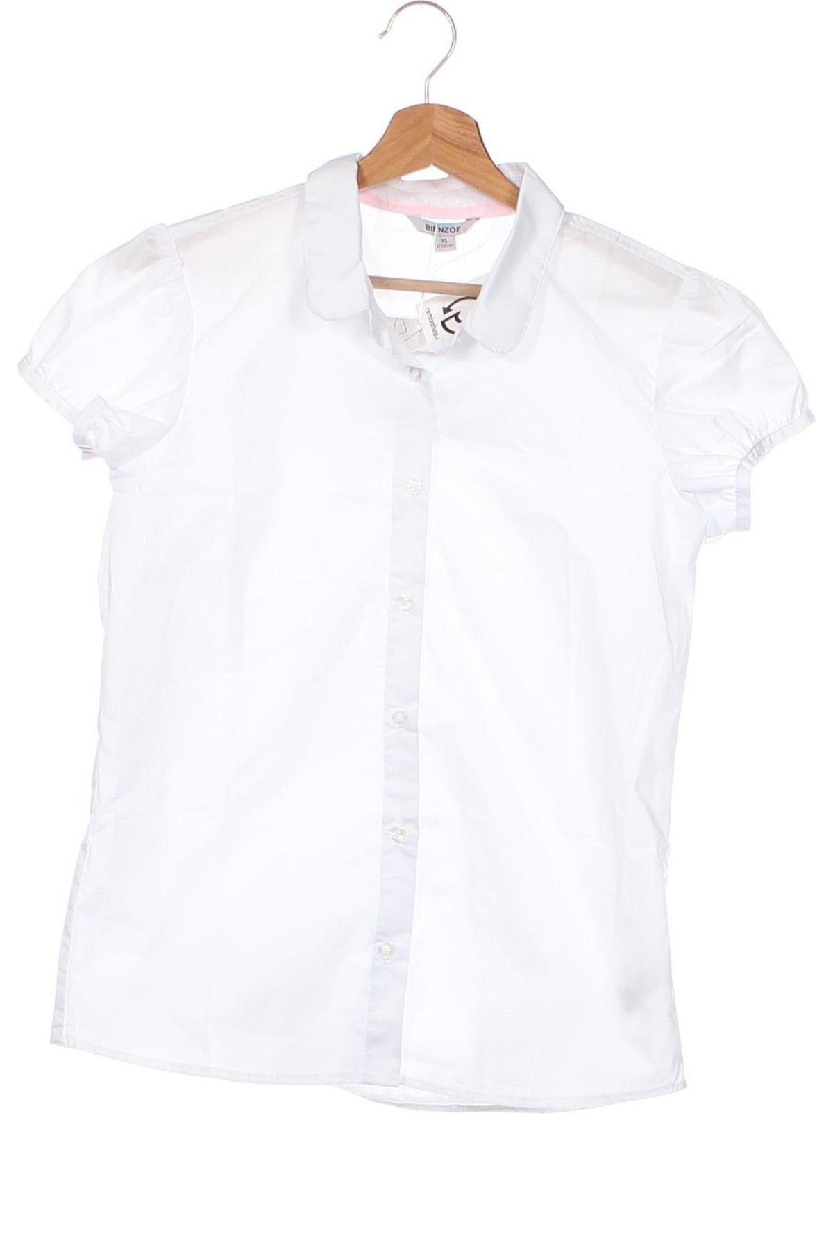 Παιδικό πουκάμισο, Μέγεθος 12-13y/ 158-164 εκ., Χρώμα Λευκό, Τιμή 9,00 €