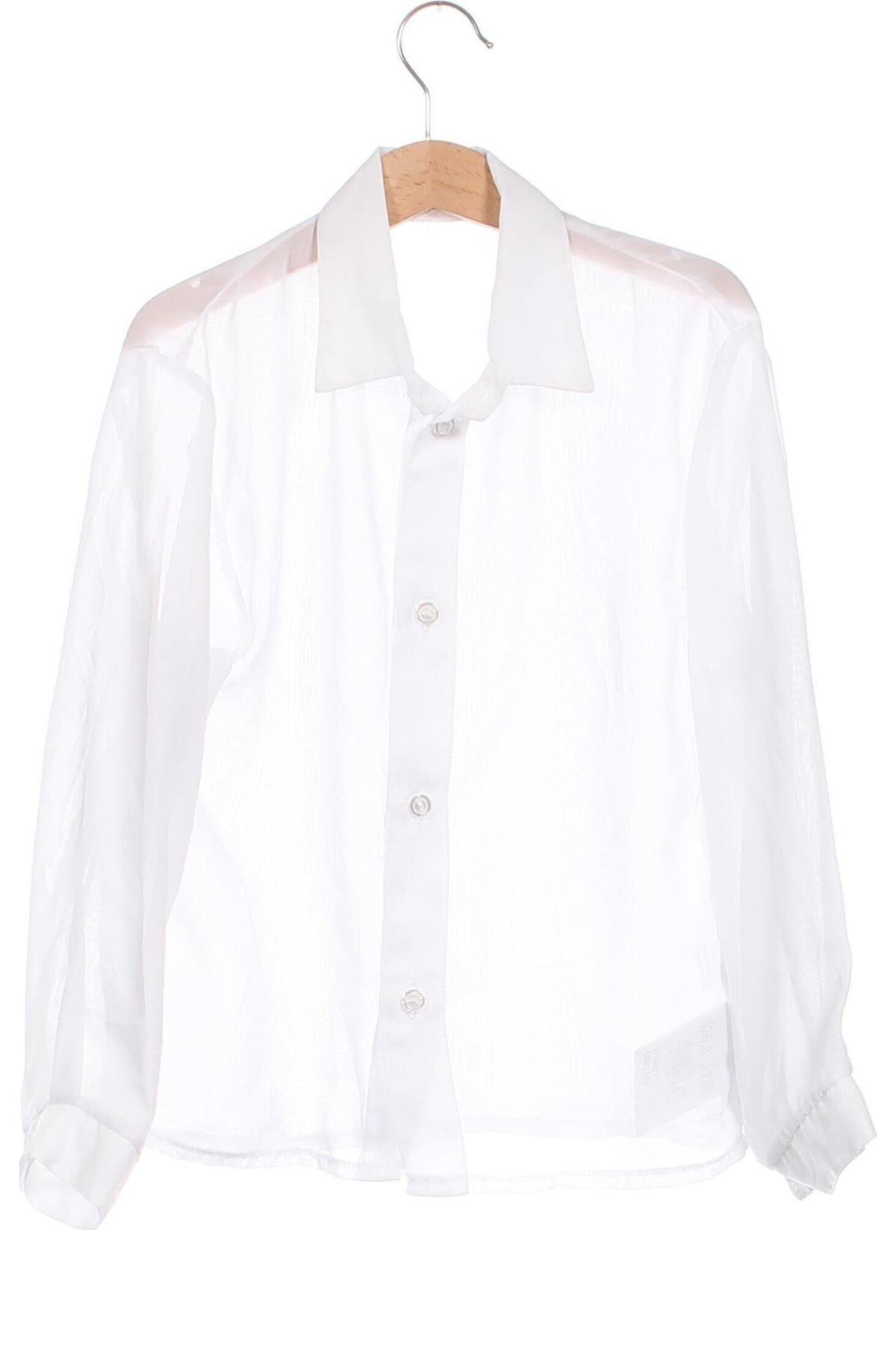 Detská košeľa , Veľkosť 6-7y/ 122-128 cm, Farba Biela, Cena  6,14 €