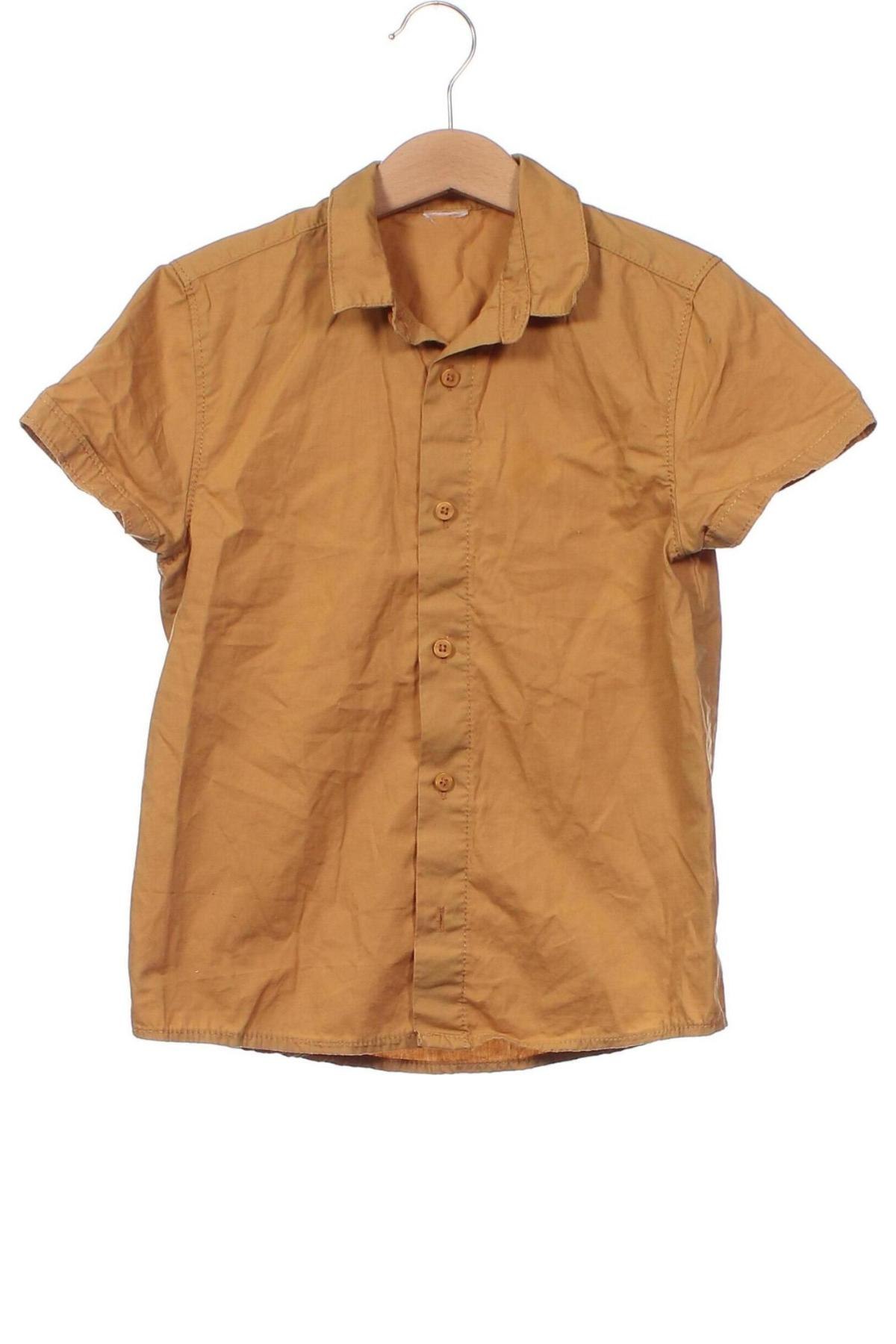 Παιδικό πουκάμισο, Μέγεθος 5-6y/ 116-122 εκ., Χρώμα  Μπέζ, Τιμή 5,40 €