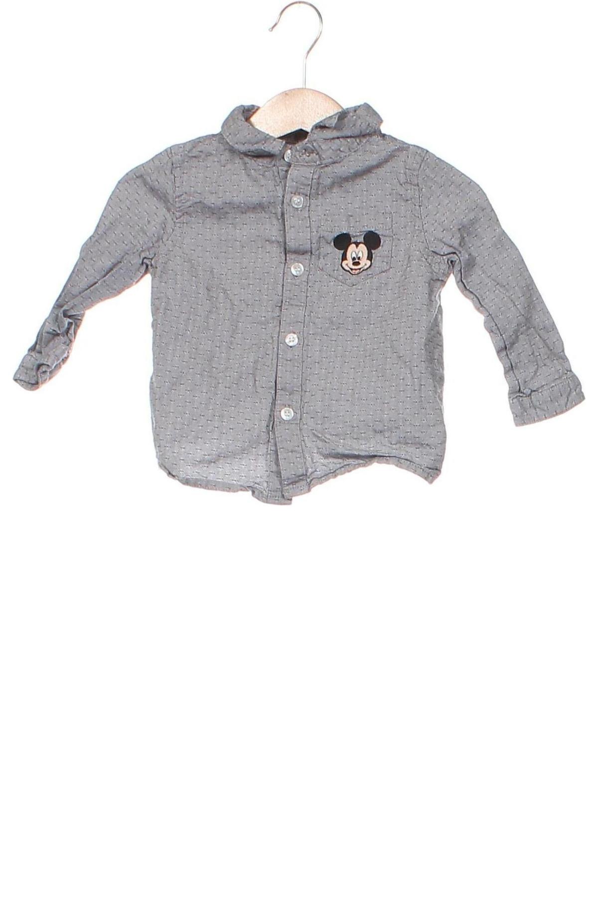 Παιδικό πουκάμισο C&A, Μέγεθος 6-9m/ 68-74 εκ., Χρώμα Γκρί, Τιμή 3,06 €
