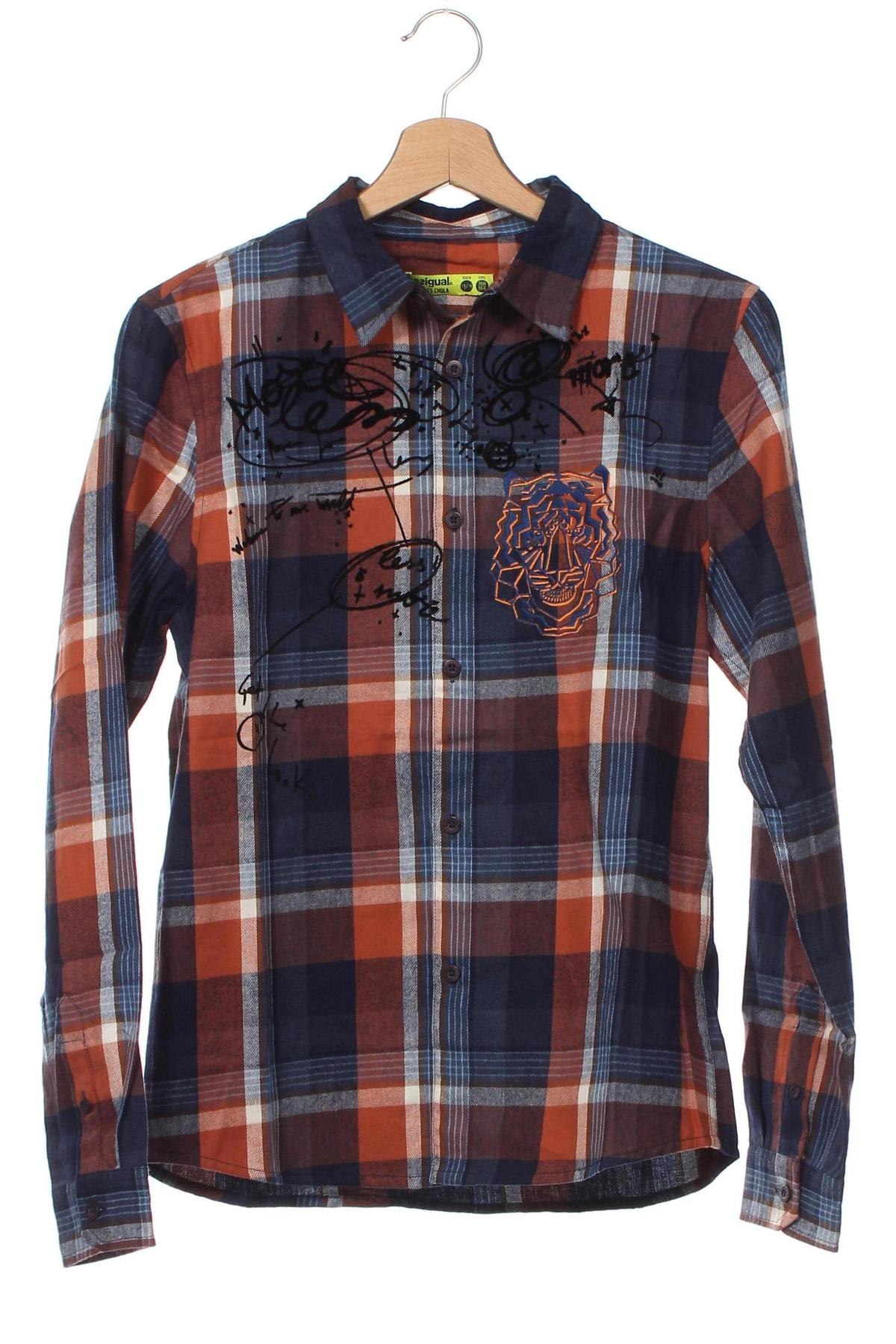 Παιδικό πουκάμισο Desigual, Μέγεθος 12-13y/ 158-164 εκ., Χρώμα Πολύχρωμο, Τιμή 28,39 €