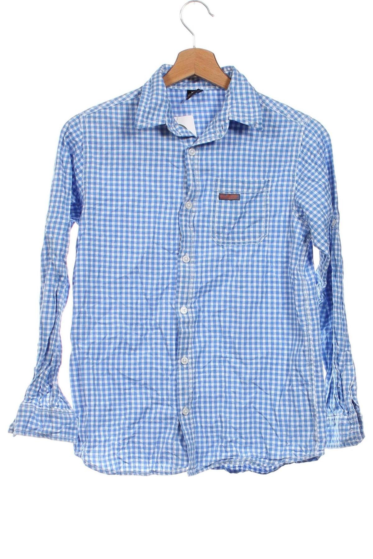 Παιδικό πουκάμισο Ellos, Μέγεθος 10-11y/ 146-152 εκ., Χρώμα Μπλέ, Τιμή 7,92 €