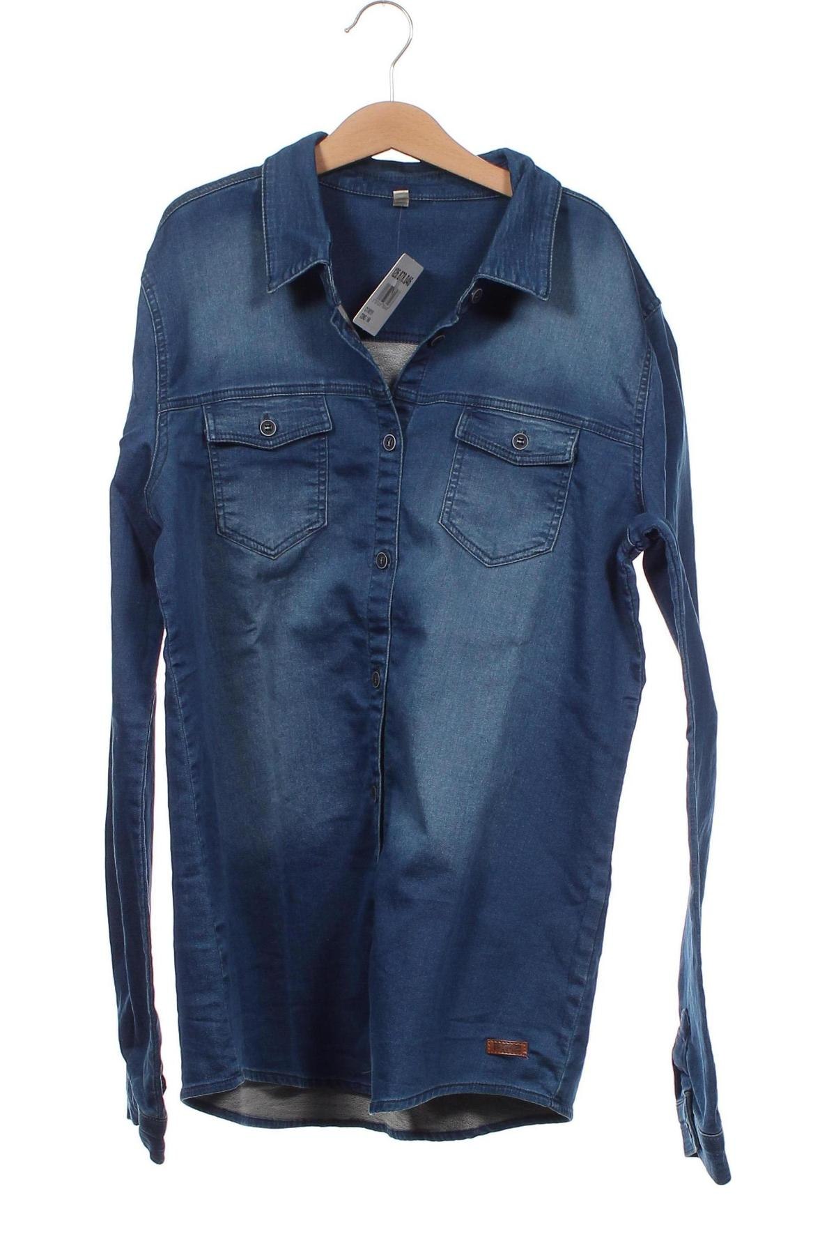 Παιδικό πουκάμισο Fit-Z, Μέγεθος 14-15y/ 168-170 εκ., Χρώμα Μπλέ, Τιμή 1,86 €