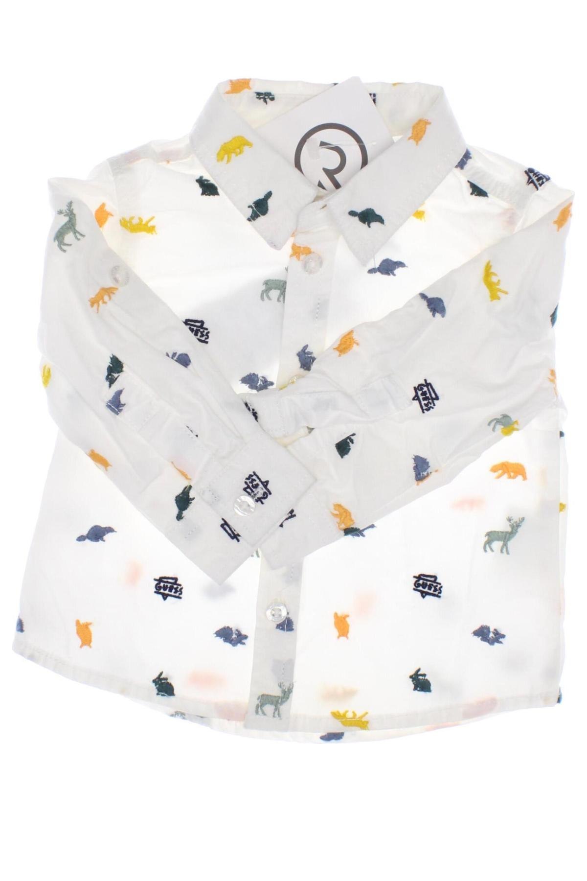 Detská košeľa  Guess, Veľkosť 3-6m/ 62-68 cm, Farba Biela, Cena  35,05 €