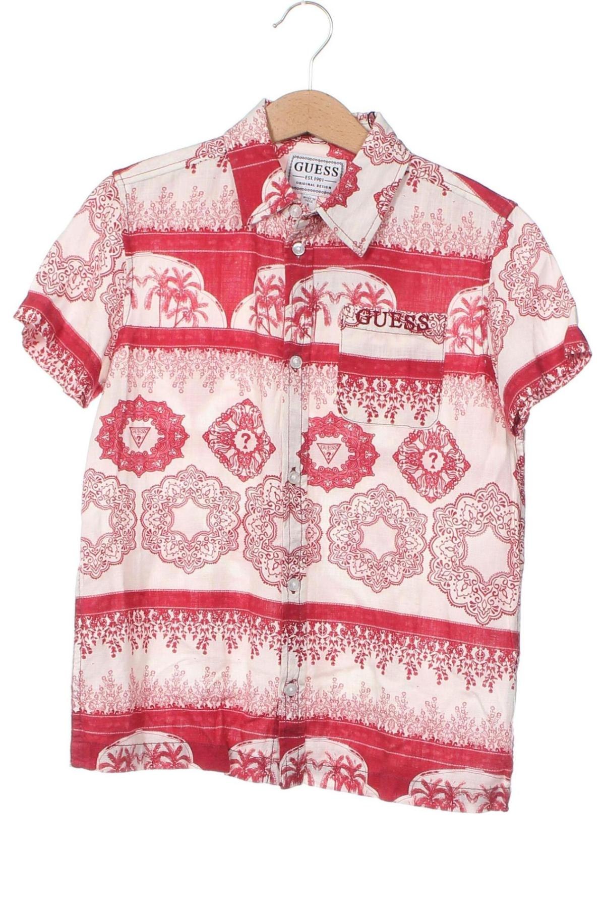 Παιδικό πουκάμισο Guess, Μέγεθος 7-8y/ 128-134 εκ., Χρώμα Πολύχρωμο, Τιμή 18,93 €