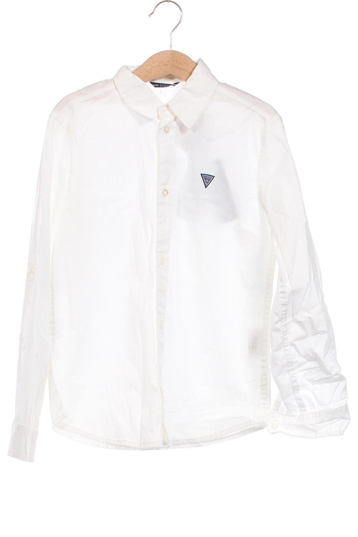 Dětská košile  Guess, Velikost 7-8y/ 128-134 cm, Barva Bílá, Cena  986,00 Kč