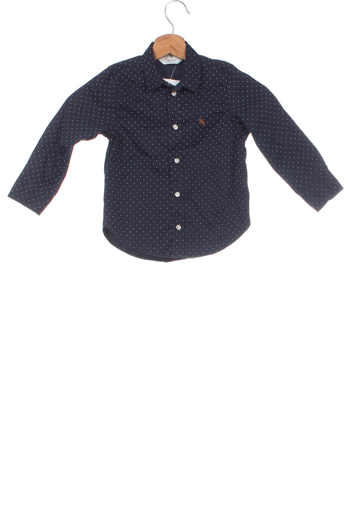 Dziecięca koszula H&M, Rozmiar 3-4y/ 104-110 cm, Kolor Niebieski, Cena 27,03 zł