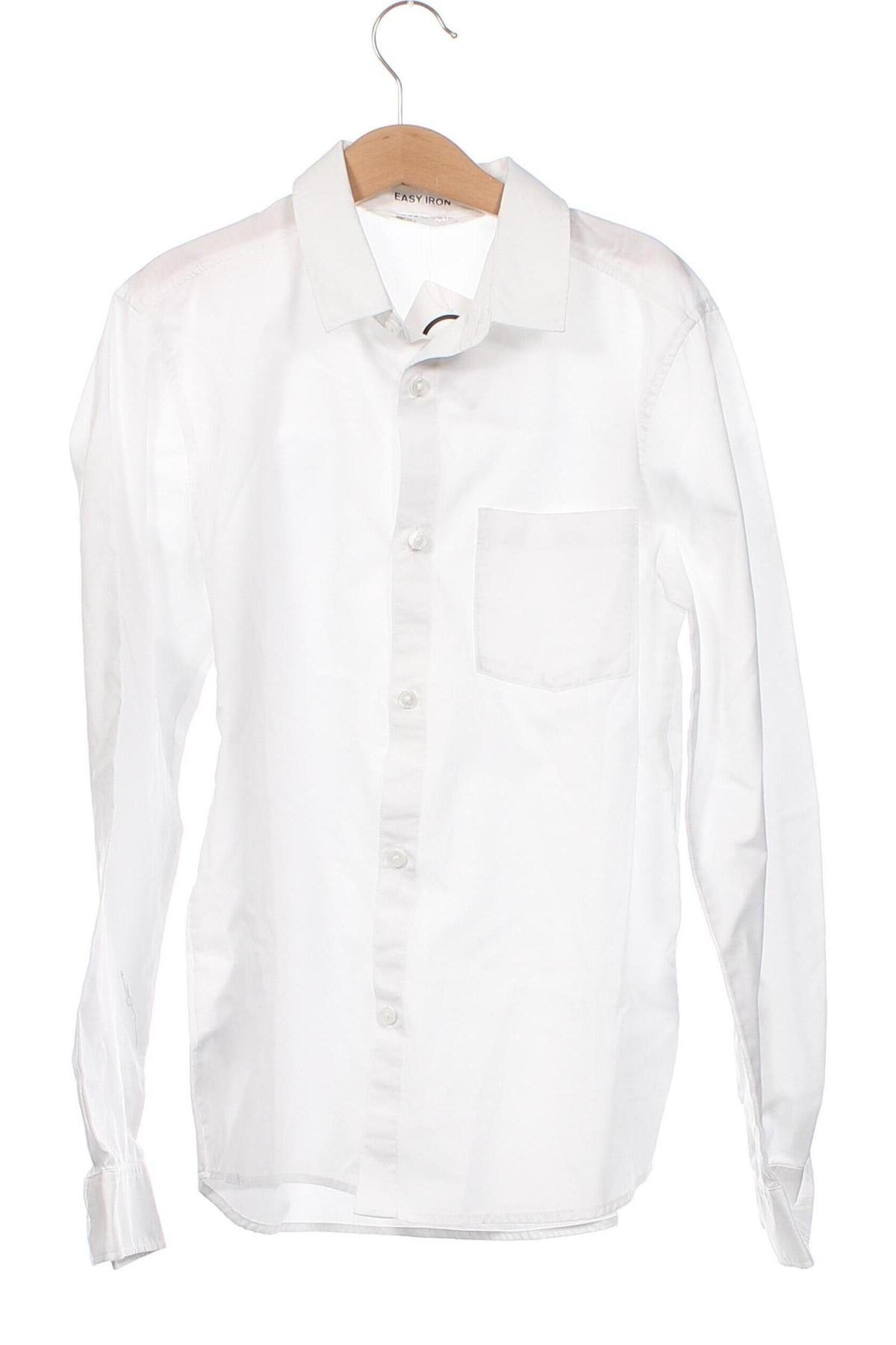 Kinderhemd H&M, Größe 10-11y/ 146-152 cm, Farbe Weiß, Preis 6,00 €