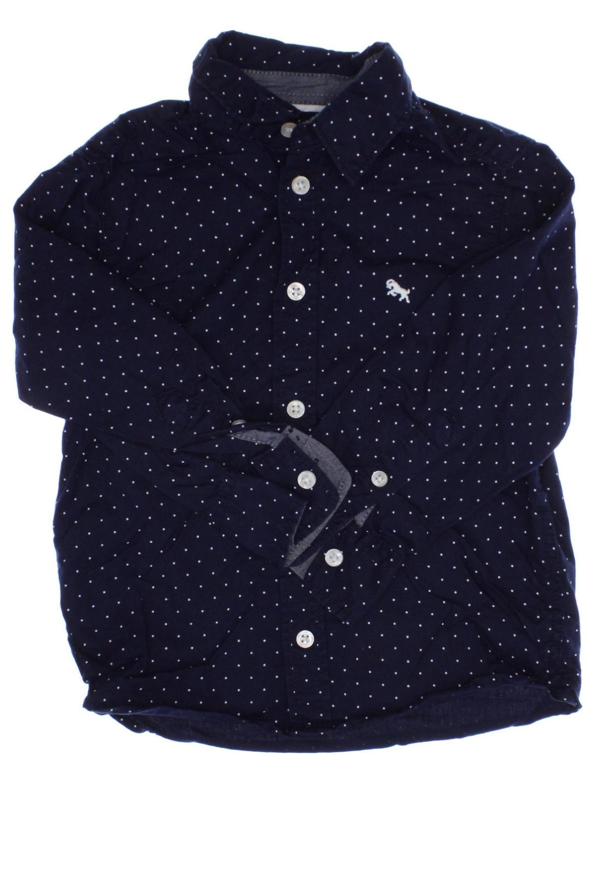 Παιδικό πουκάμισο H&M L.O.G.G., Μέγεθος 18-24m/ 86-98 εκ., Χρώμα Μπλέ, Τιμή 6,14 €
