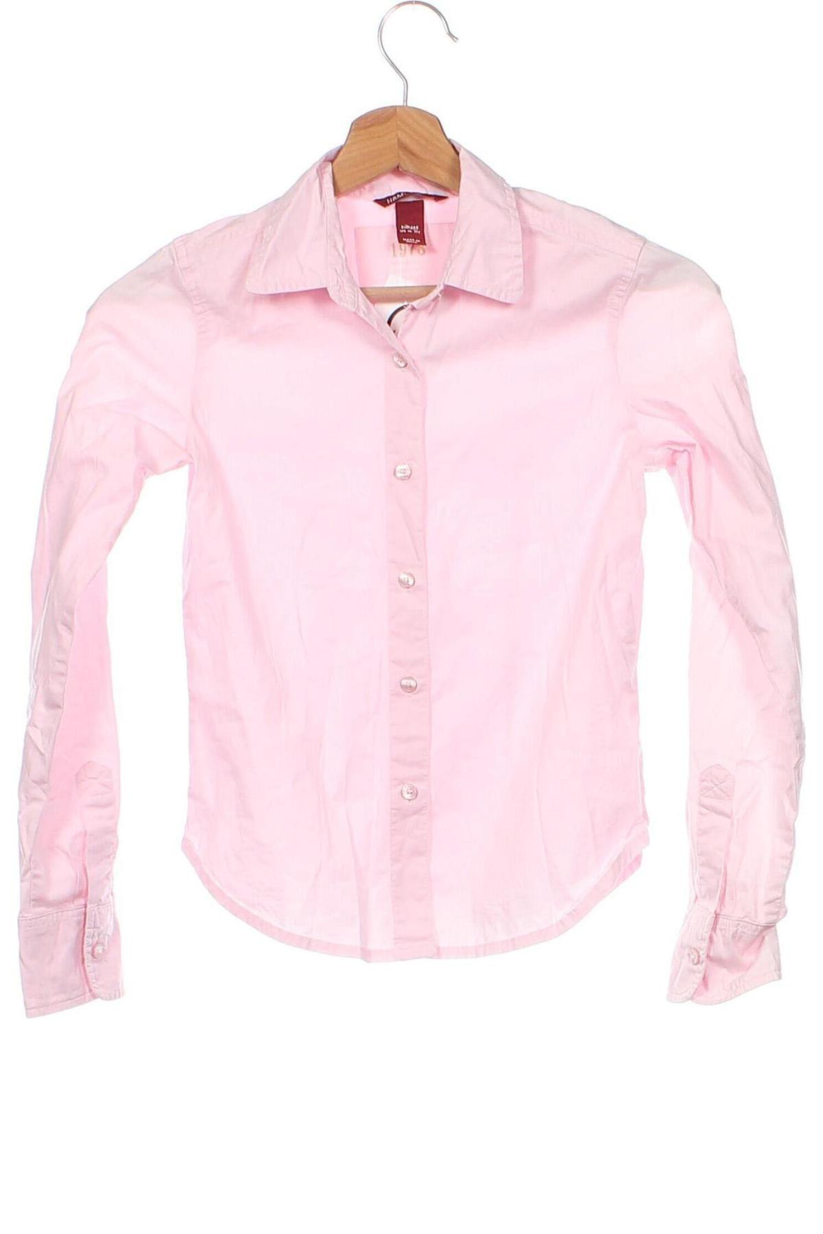 Детска риза H&M L.O.G.G., Размер 10-11y/ 146-152 см, Цвят Розов, Цена 15,60 лв.