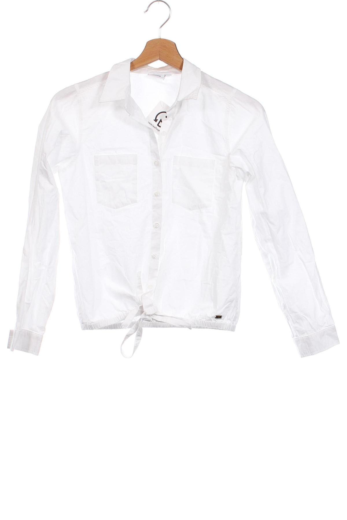 Детска риза Mexx, Размер 12-13y/ 158-164 см, Цвят Бял, Цена 22,00 лв.