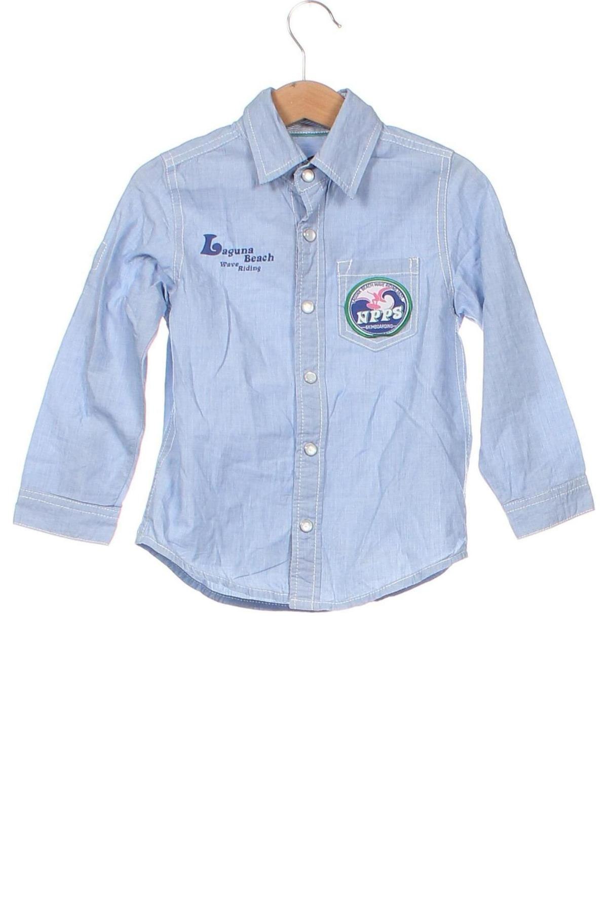Kinderhemd Noppies, Größe 18-24m/ 86-98 cm, Farbe Blau, Preis 5,94 €