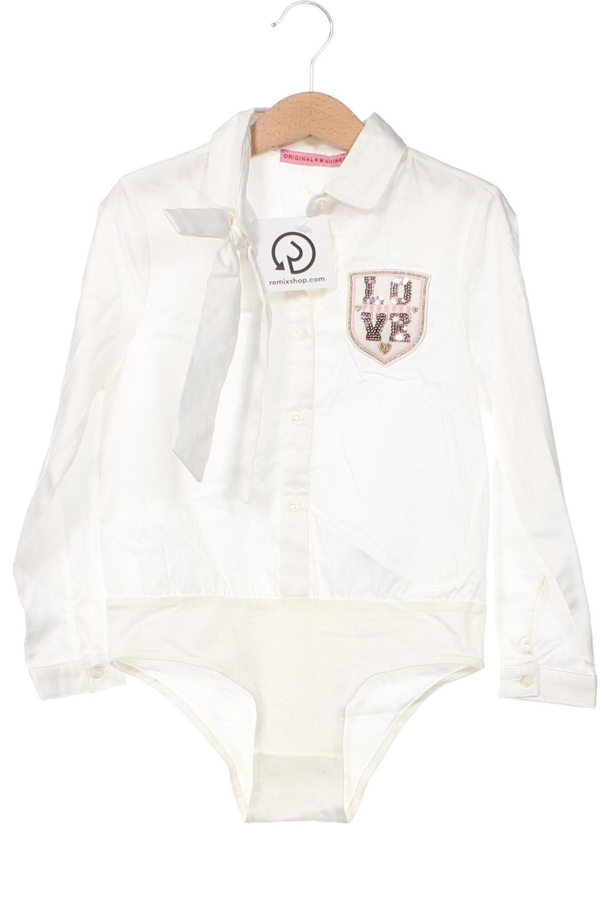 Детска риза Original Marines, Размер 5-6y/ 116-122 см, Цвят Бял, Цена 51,00 лв.