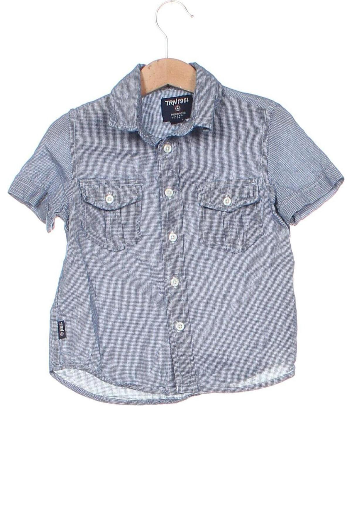 Dětská košile  Terranova, Velikost 18-24m/ 86-98 cm, Barva Modrá, Cena  82,00 Kč