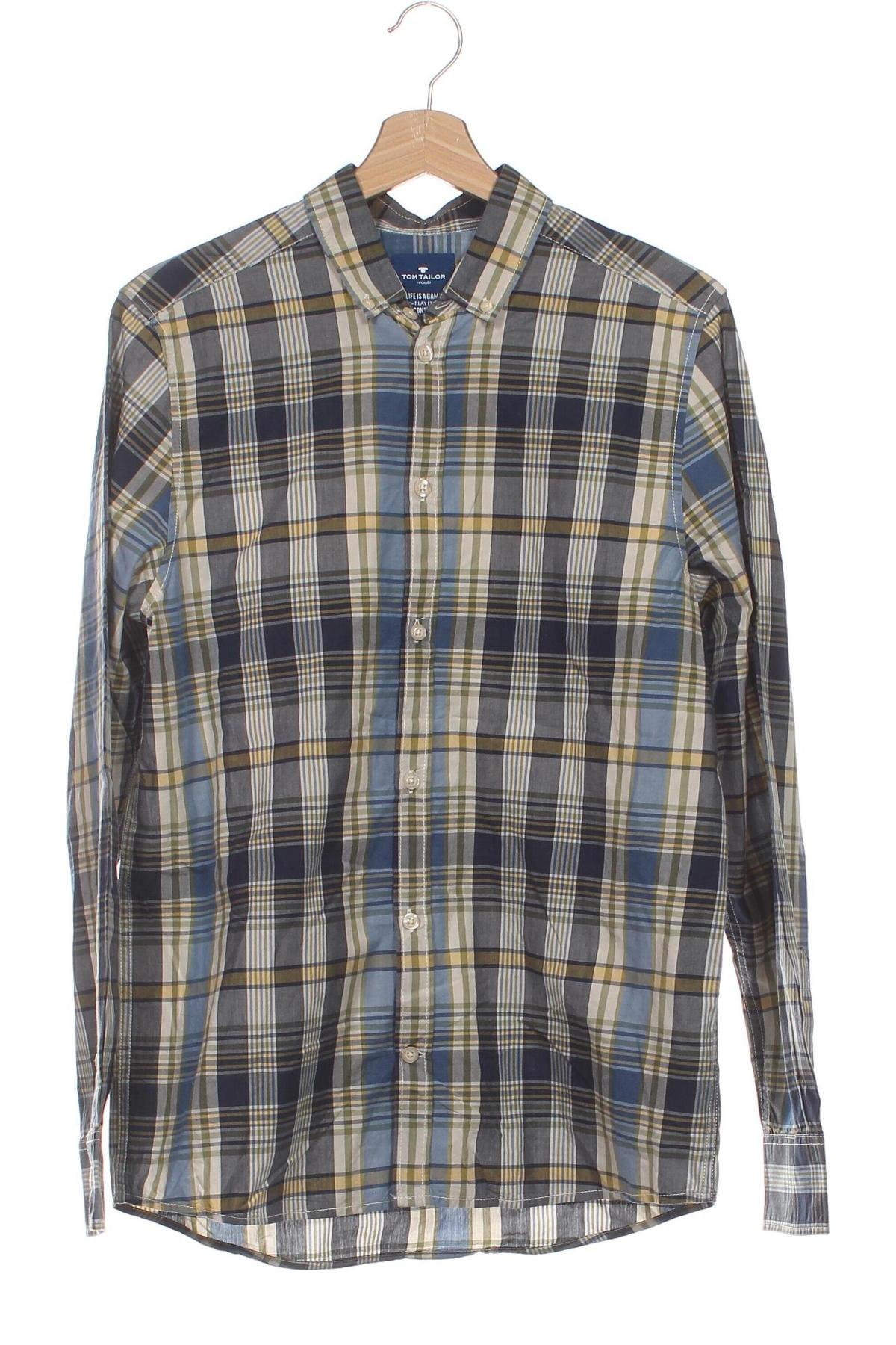 Παιδικό πουκάμισο Tom Tailor, Μέγεθος 15-18y/ 170-176 εκ., Χρώμα Πολύχρωμο, Τιμή 4,22 €