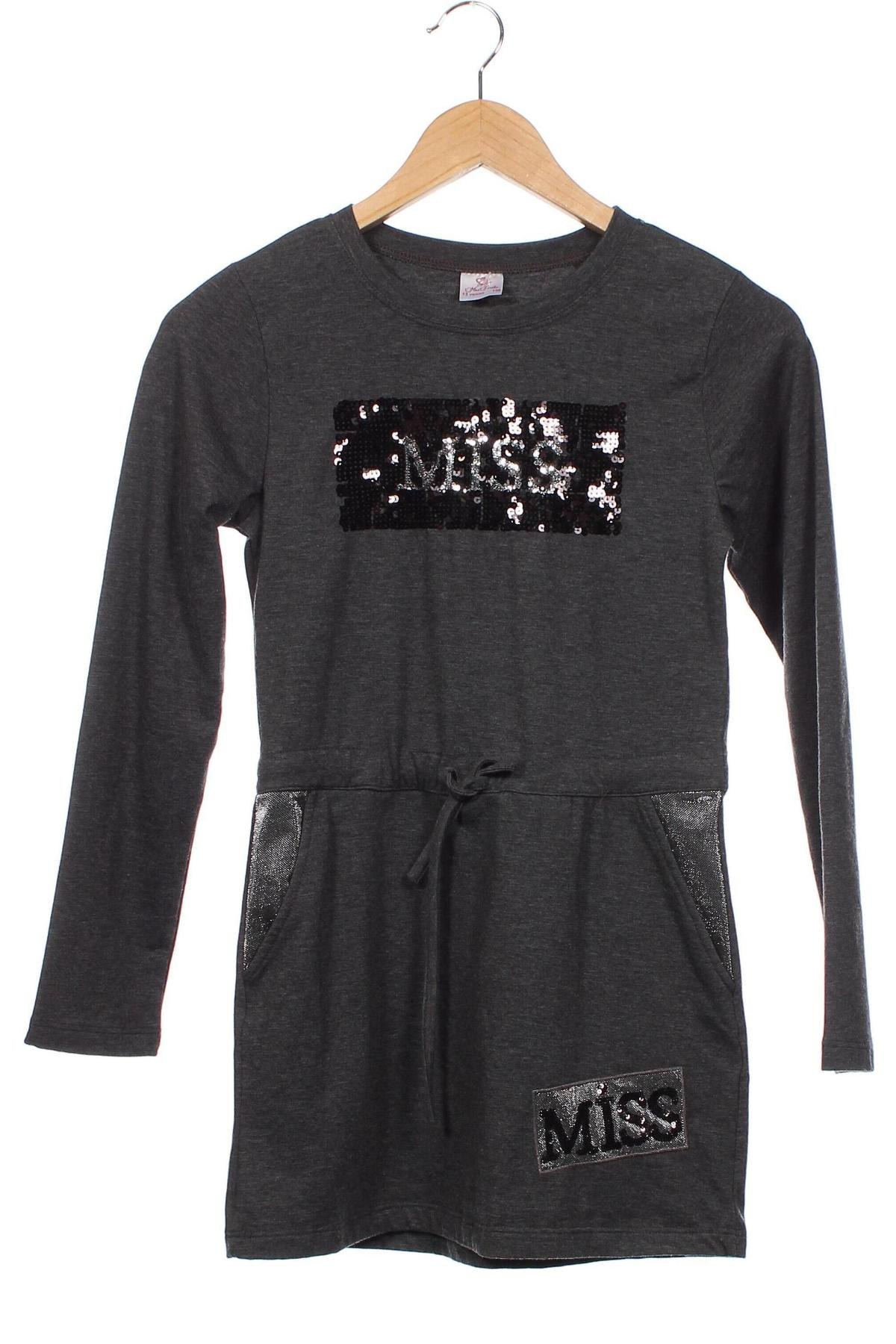 Kinderkleid, Größe 12-13y/ 158-164 cm, Farbe Grau, Preis 10,23 €