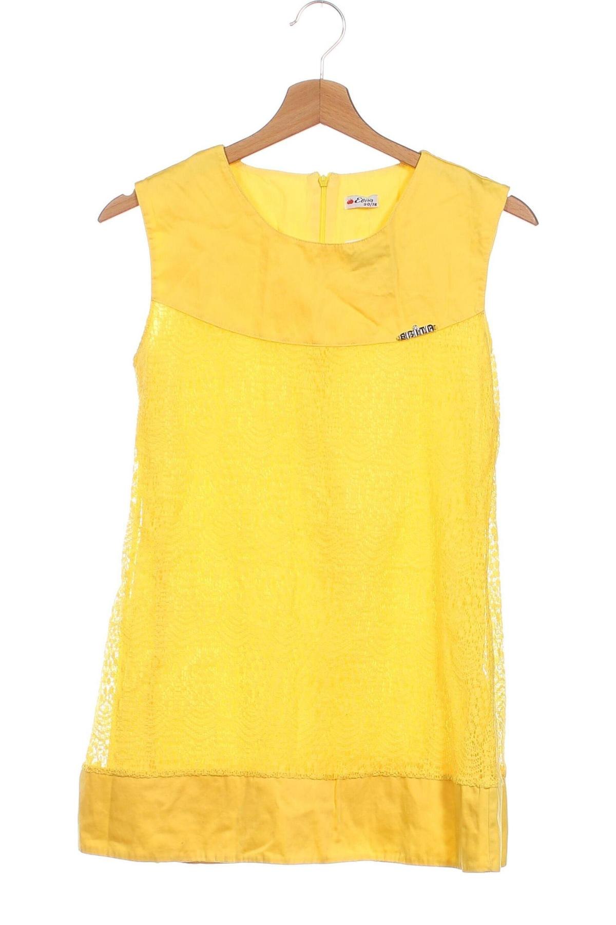 Детска рокля, Размер 11-12y/ 152-158 см, Цвят Жълт, Цена 9,78 лв.
