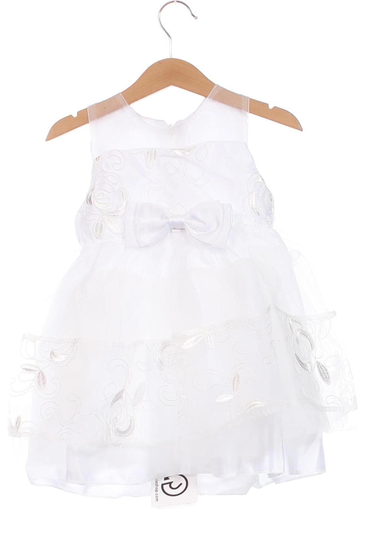Детска рокля, Размер 2-3y/ 98-104 см, Цвят Бял, Цена 36,00 лв.