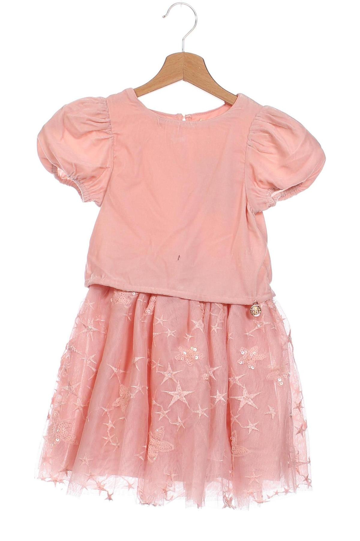 Детска рокля Angel & Rocket, Размер 2-3y/ 98-104 см, Цвят Розов, Цена 53,46 лв.
