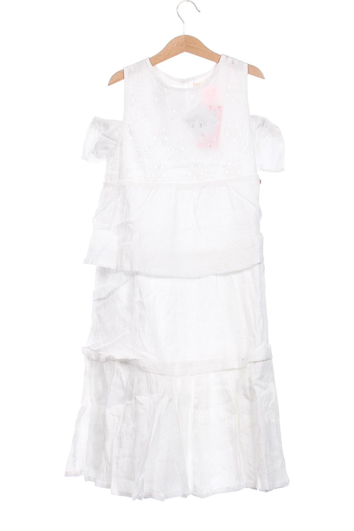 Детска рокля Angel & Rocket, Размер 8-9y/ 134-140 см, Цвят Бял, Цена 30,69 лв.
