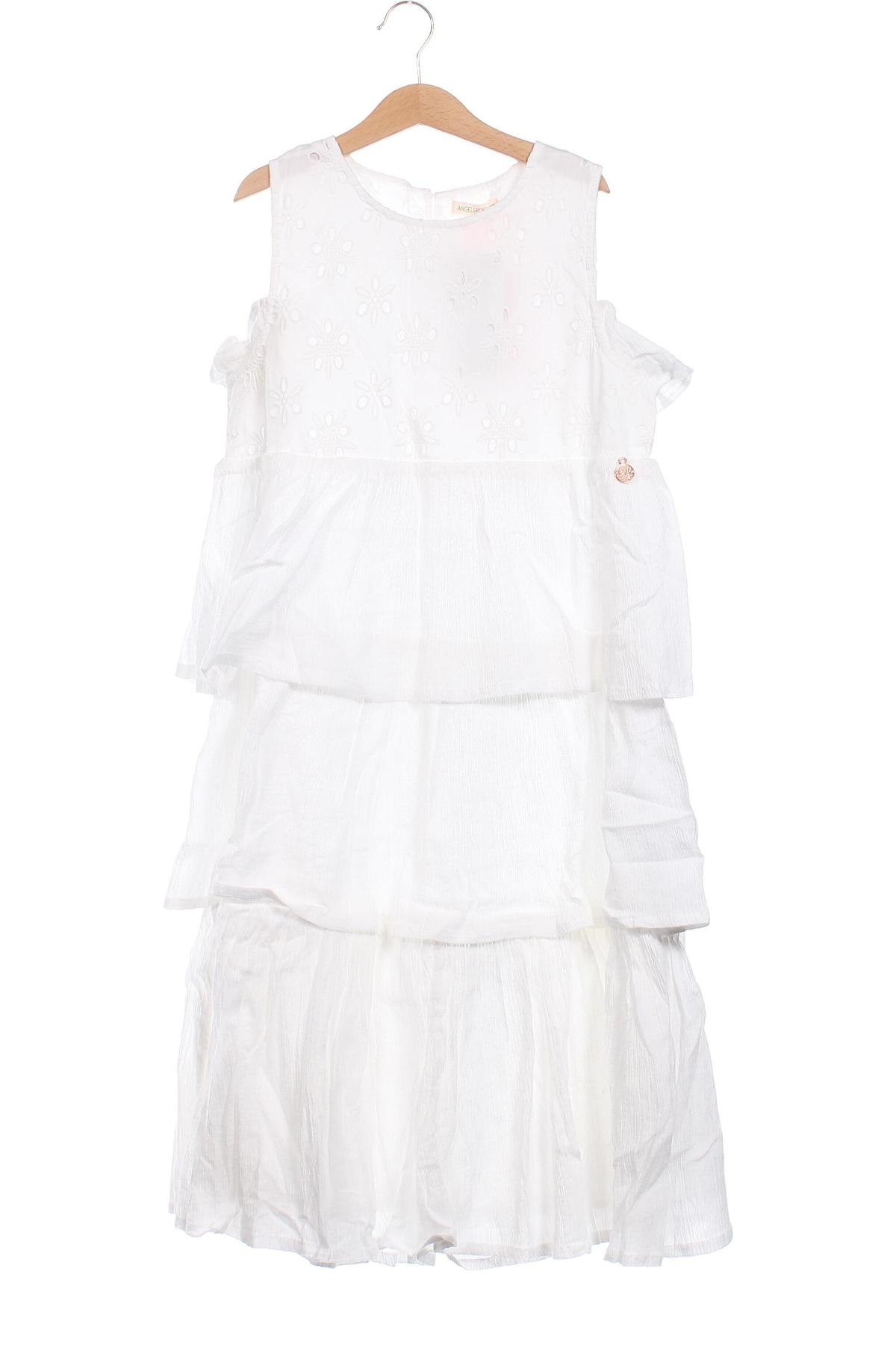 Детска рокля Angel & Rocket, Размер 10-11y/ 146-152 см, Цвят Бял, Цена 29,70 лв.