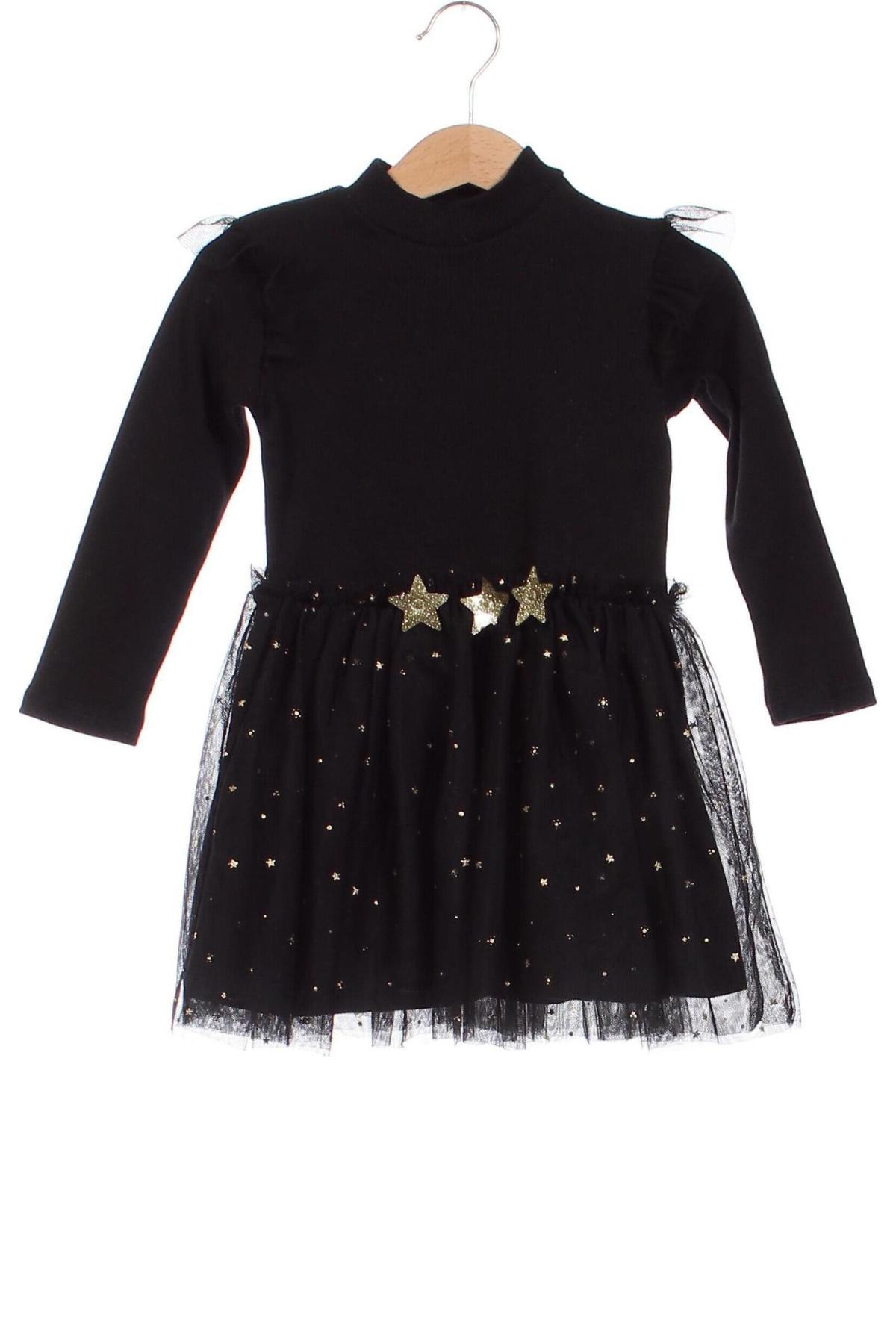 Детска рокля C&A, Размер 18-24m/ 86-98 см, Цвят Черен, Цена 15,12 лв.