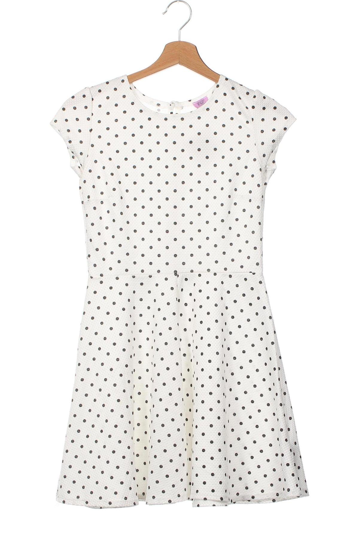 Παιδικό φόρεμα F&F, Μέγεθος 13-14y/ 164-168 εκ., Χρώμα Λευκό, Τιμή 4,68 €