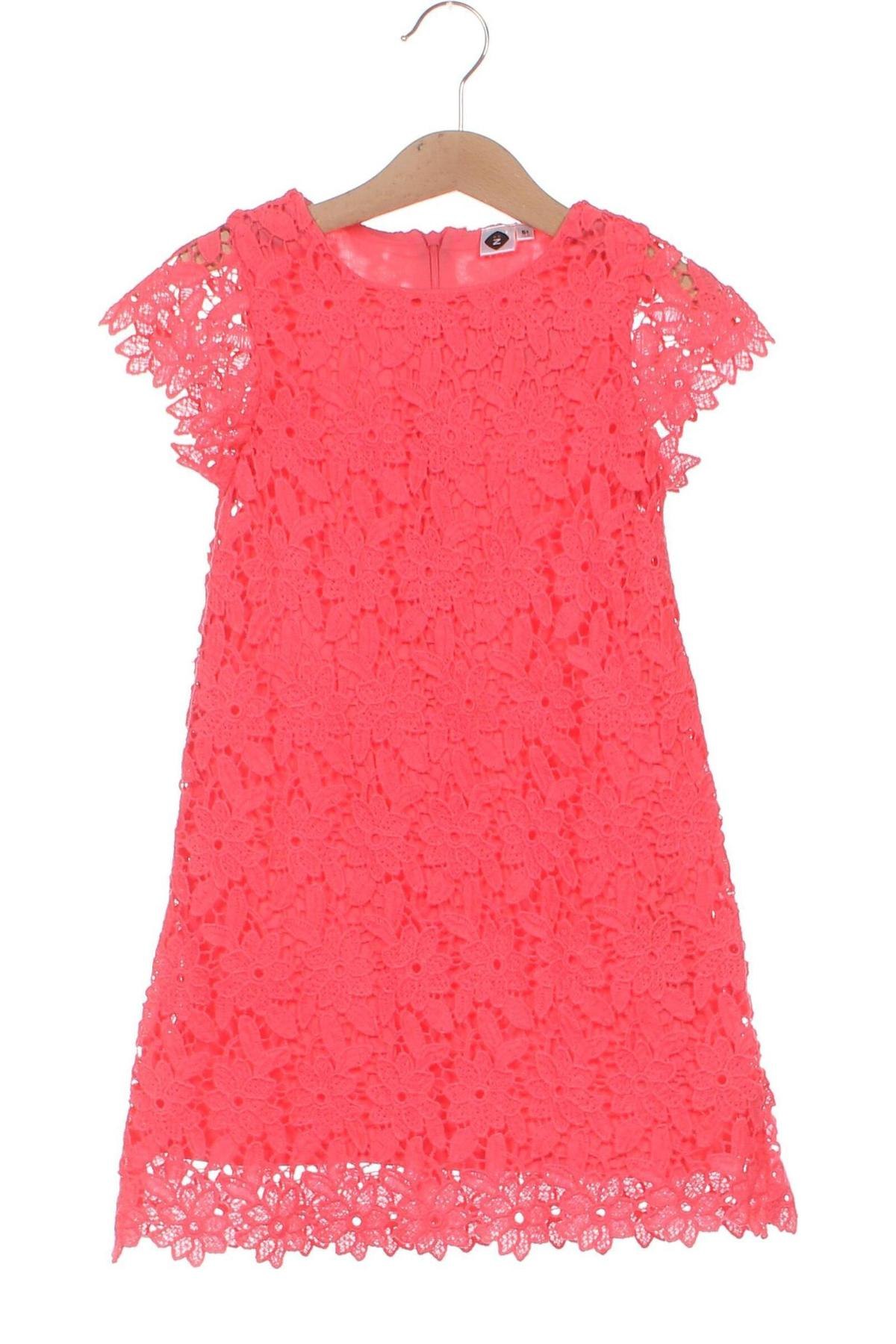 Детска рокля Grain De Ble, Размер 4-5y/ 110-116 см, Цвят Розов, Цена 28,00 лв.