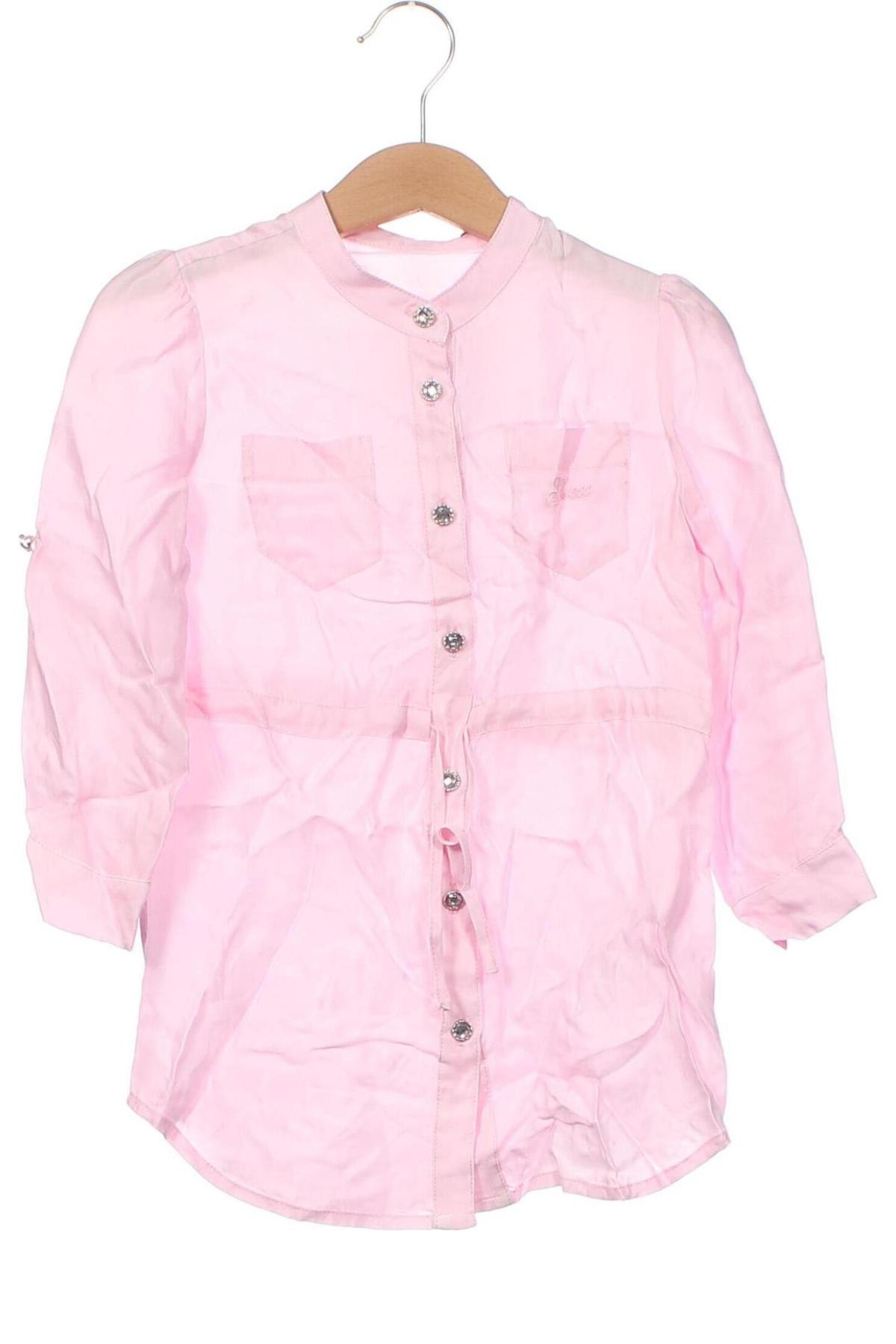 Kinderkleid Guess, Größe 2-3y/ 98-104 cm, Farbe Rosa, Preis 53,86 €