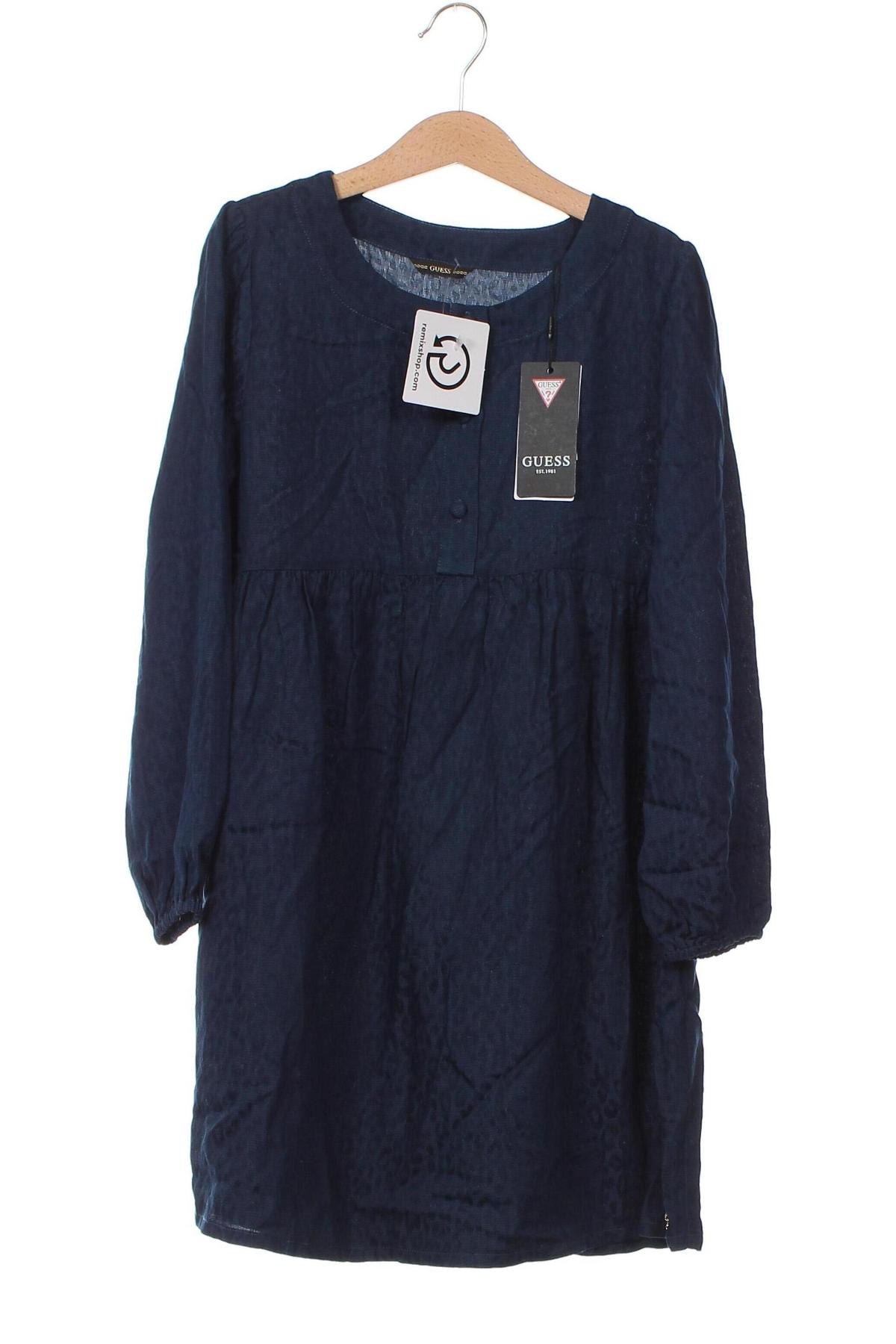 Kinderkleid Guess, Größe 8-9y/ 134-140 cm, Farbe Blau, Preis 62,21 €