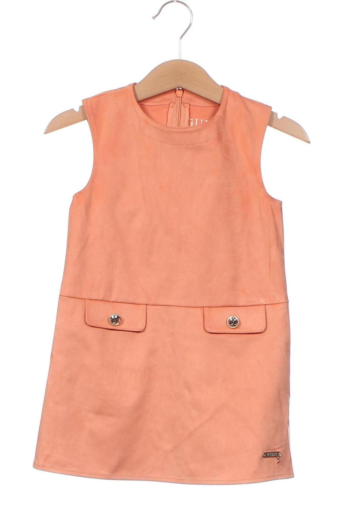 Kinderkleid Guess, Größe 2-3y/ 98-104 cm, Farbe Orange, Preis 35,90 €