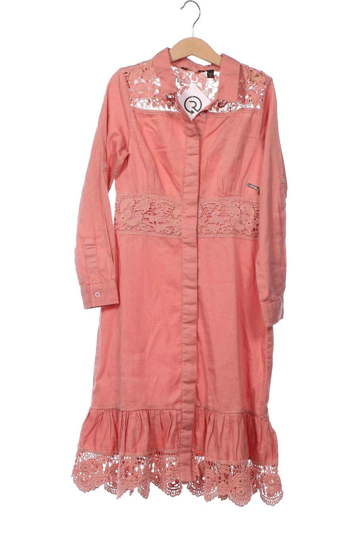 Παιδικό φόρεμα Guess, Μέγεθος 7-8y/ 128-134 εκ., Χρώμα Ρόζ , Τιμή 60,67 €