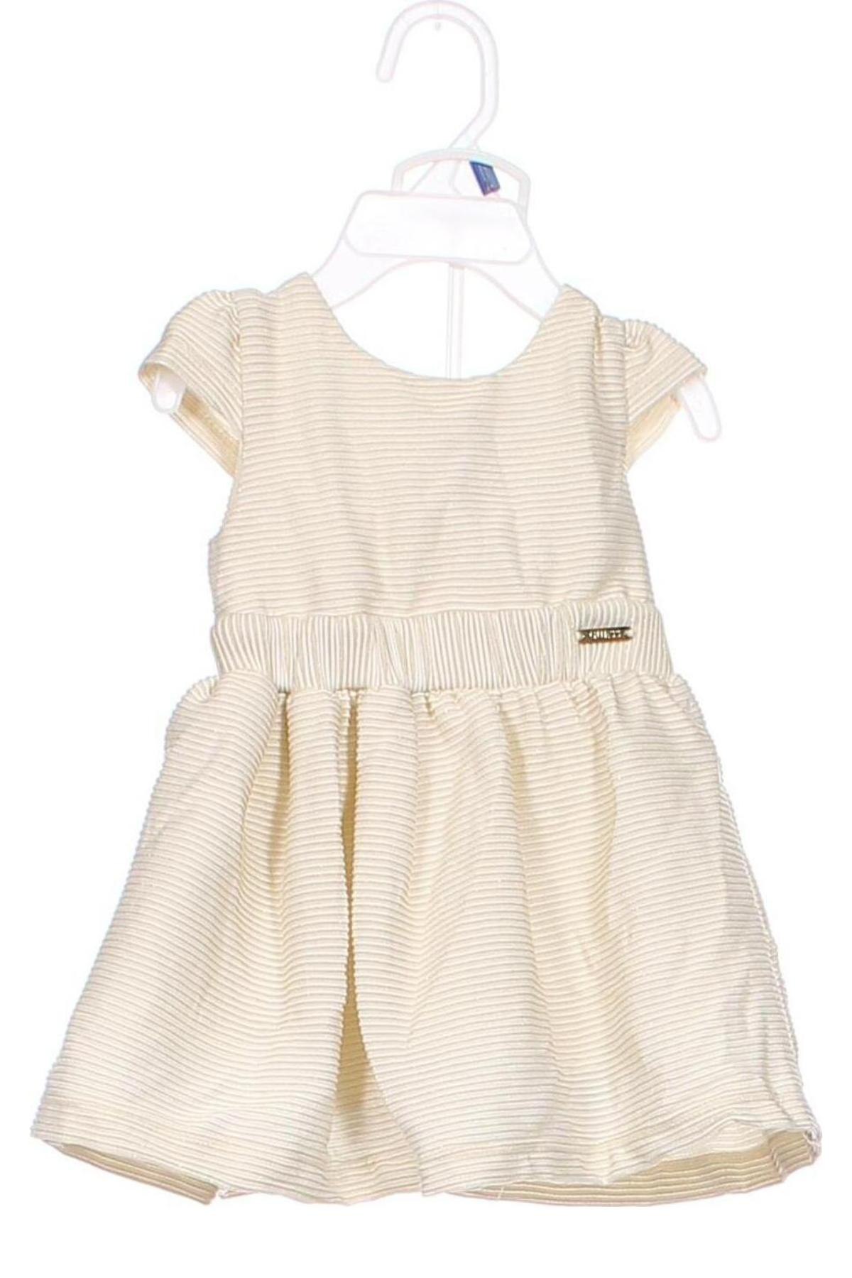 Детска рокля Guess, Размер 3-6m/ 62-68 см, Цвят Бежов, Цена 64,26 лв.
