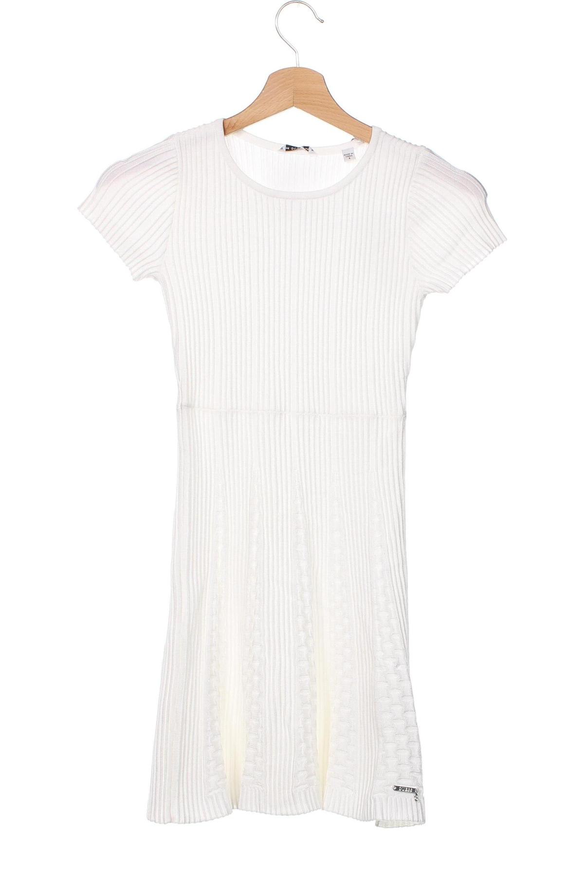 Παιδικό φόρεμα Guess, Μέγεθος 8-9y/ 134-140 εκ., Χρώμα Λευκό, Τιμή 62,21 €