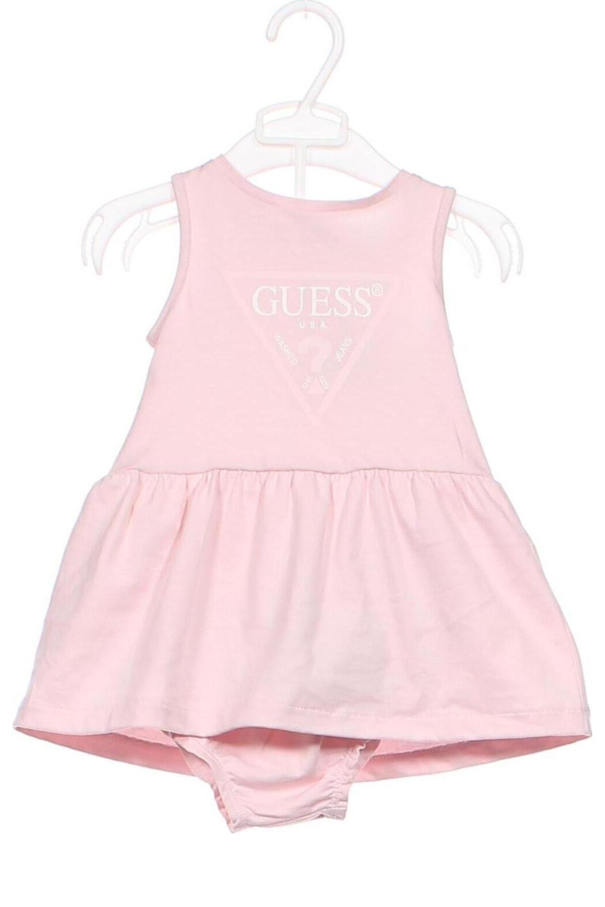 Kinderkleid Guess, Größe 3-6m/ 62-68 cm, Farbe Rosa, Preis € 33,12