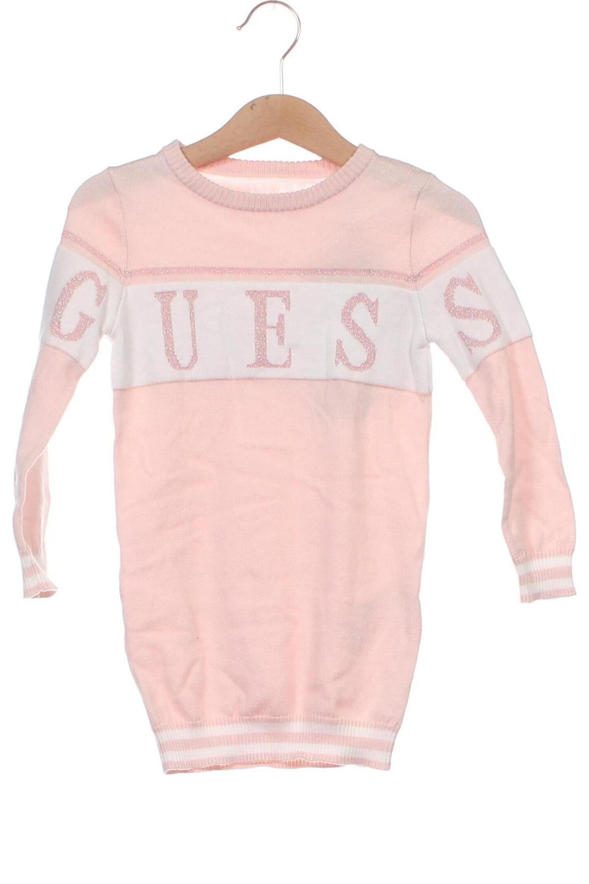 Kinderkleid Guess, Größe 18-24m/ 86-98 cm, Farbe Rosa, Preis 33,12 €
