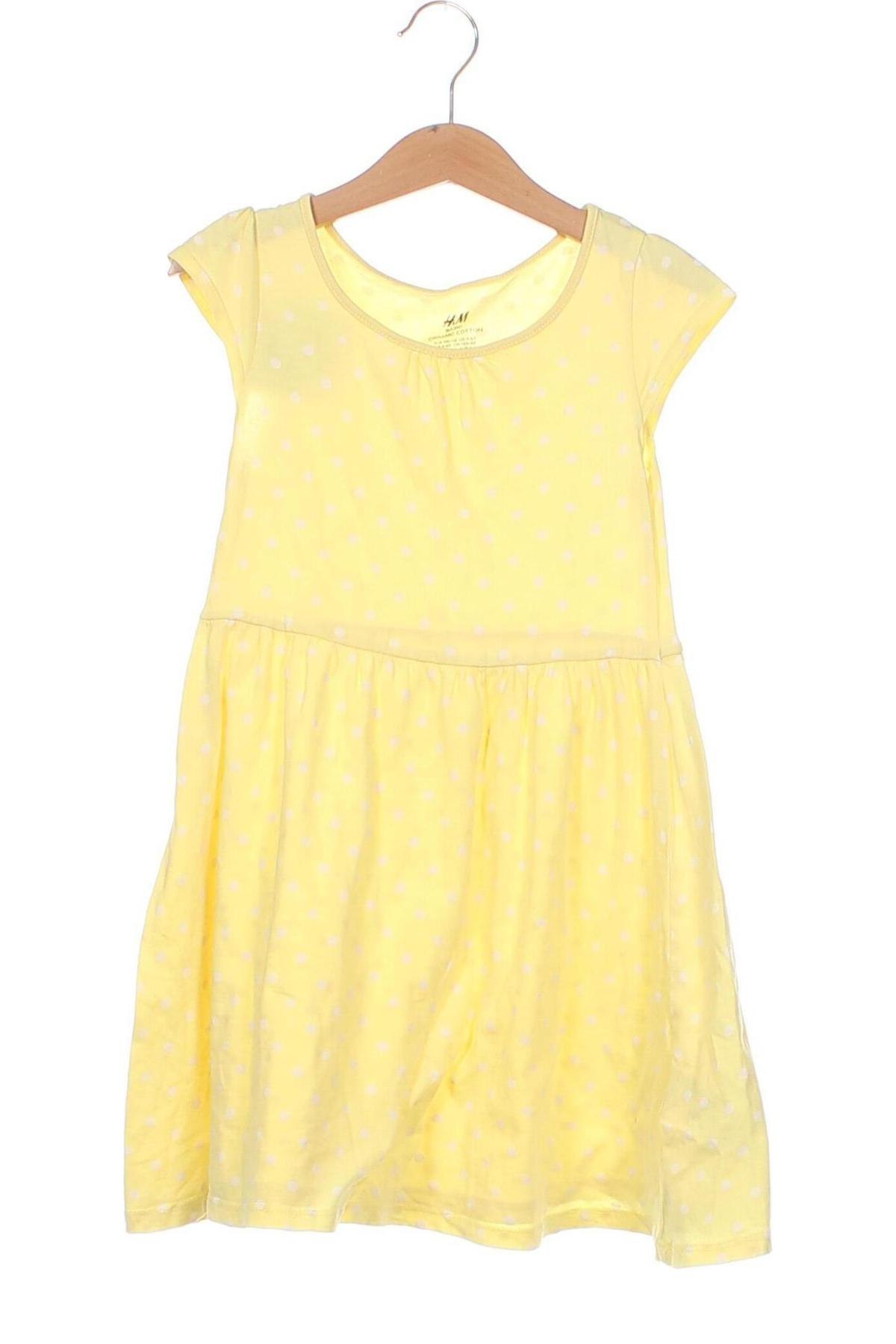 Gyerek ruha H&M, Méret 4-5y / 110-116 cm, Szín Sárga, Ár 3 116 Ft