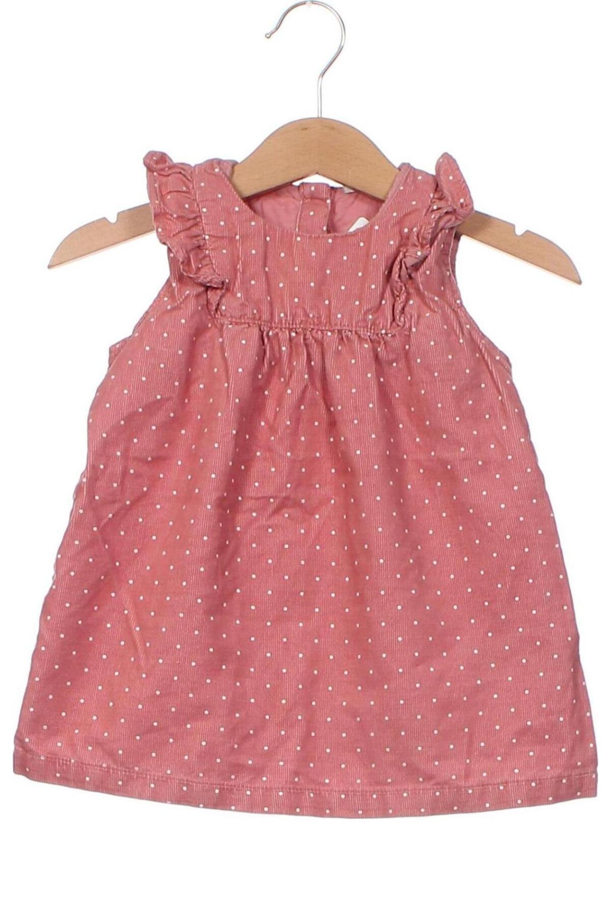 Παιδικό φόρεμα H&M, Μέγεθος 9-12m/ 74-80 εκ., Χρώμα Ρόζ , Τιμή 7,45 €
