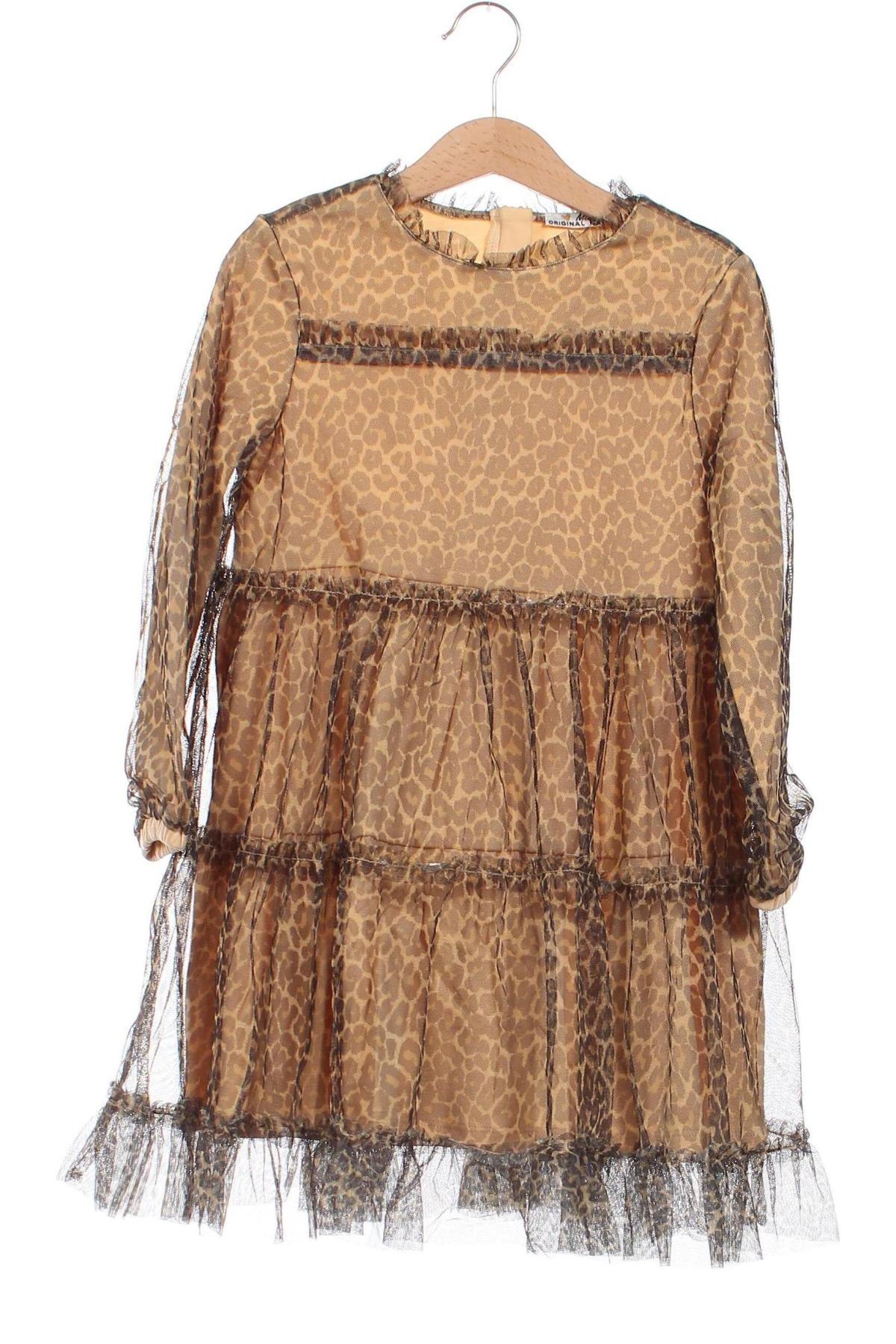 Dziecięca sukienka Original Marines, Rozmiar 5-6y/ 116-122 cm, Kolor Brązowy, Cena 159,76 zł