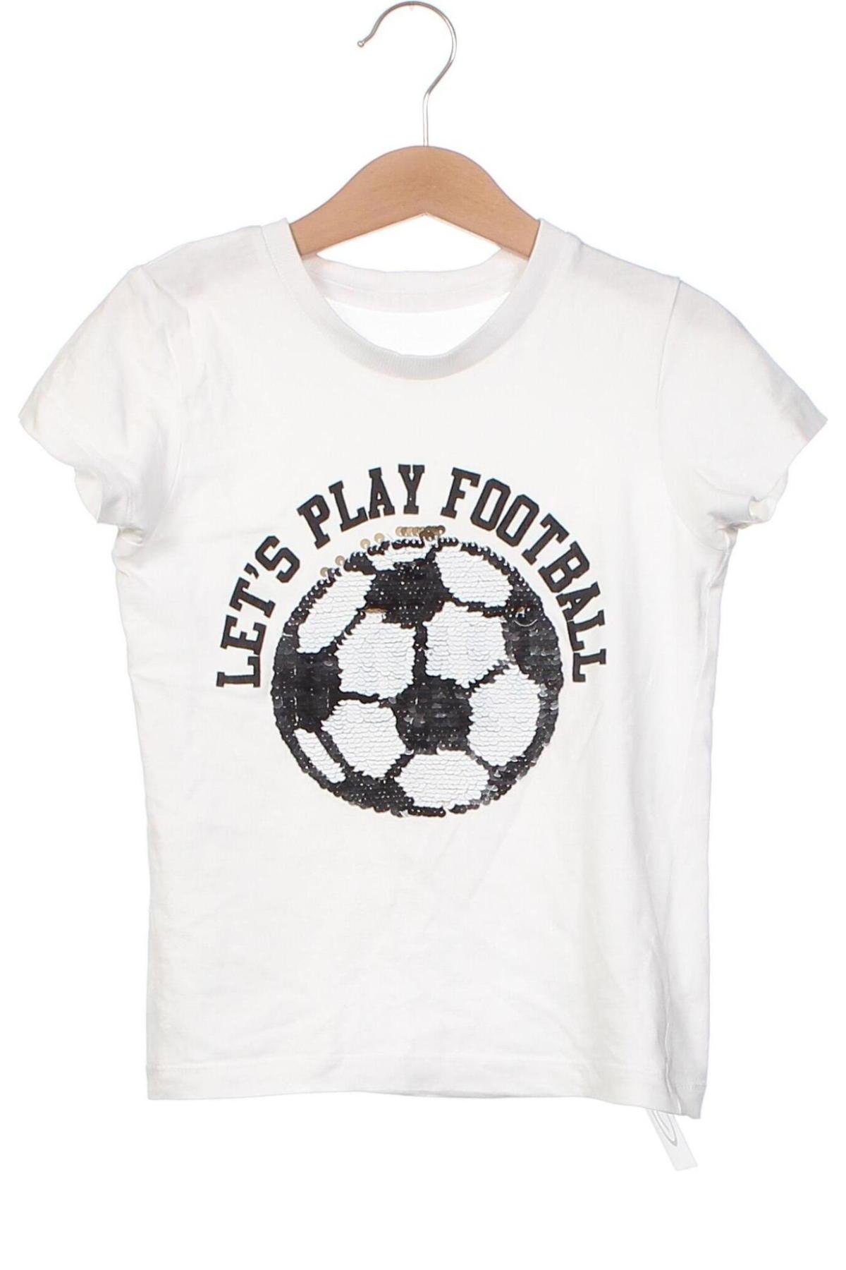 Kinder T-Shirt, Größe 3-4y/ 104-110 cm, Farbe Weiß, Preis € 6,14