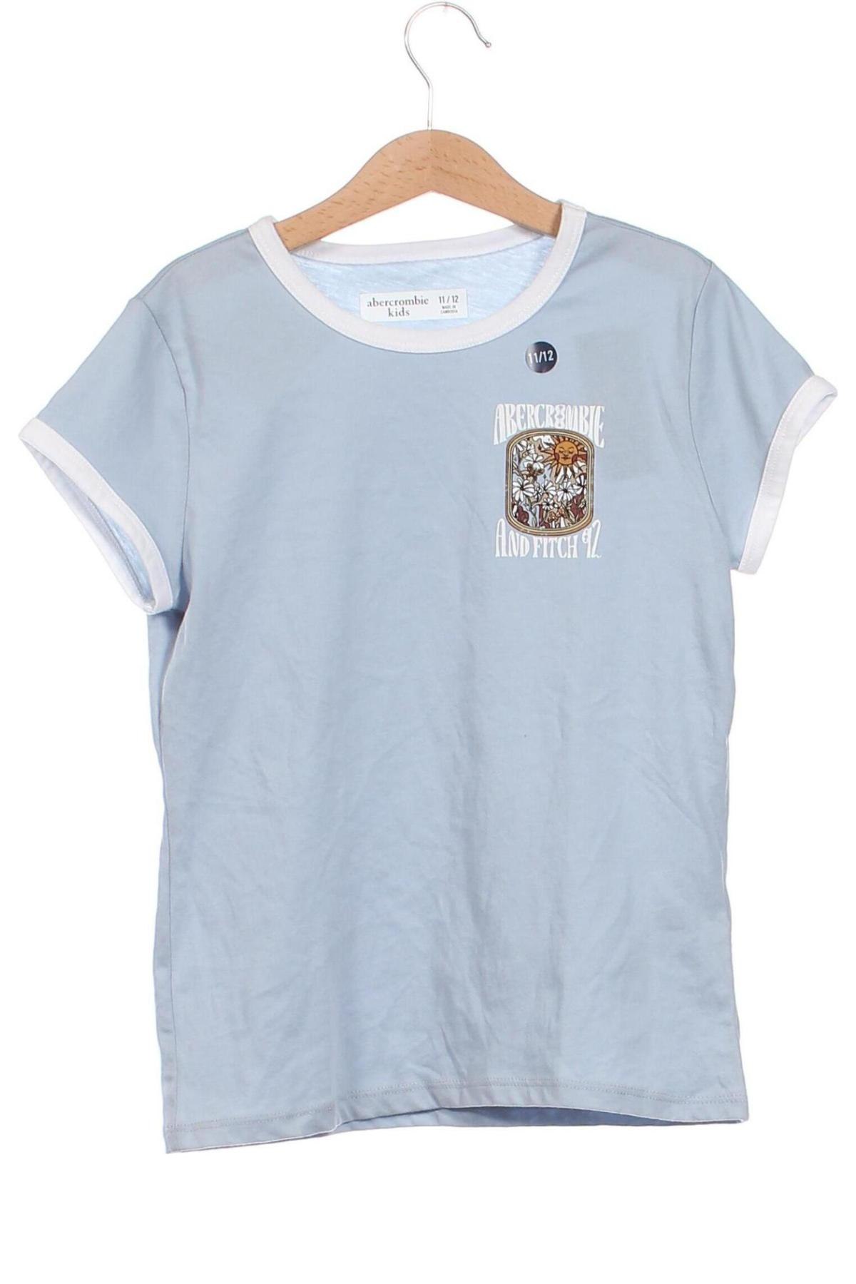 Detské tričko Abercrombie Kids, Veľkosť 11-12y/ 152-158 cm, Farba Modrá, Cena  8,94 €